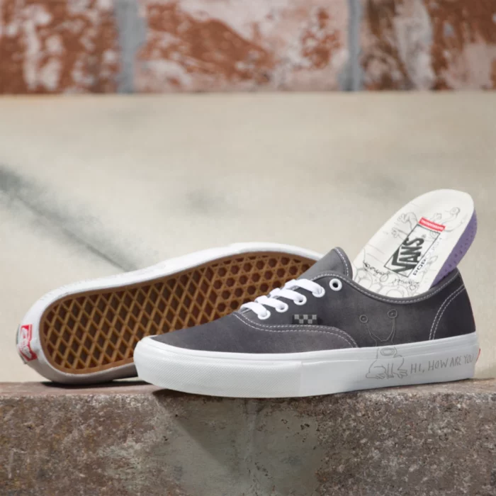 VANS SKATE AUTHENTIC DANIEL JOHNSTON RAVEN - Image 3