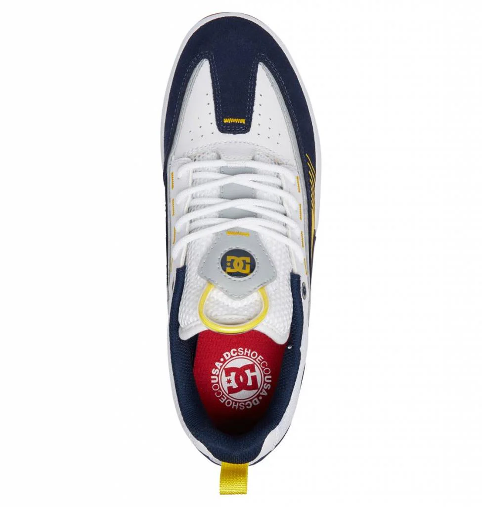 DC SHOES LEGACY 98 SLIM WHITE / YELLOW / NAVY - Image 4