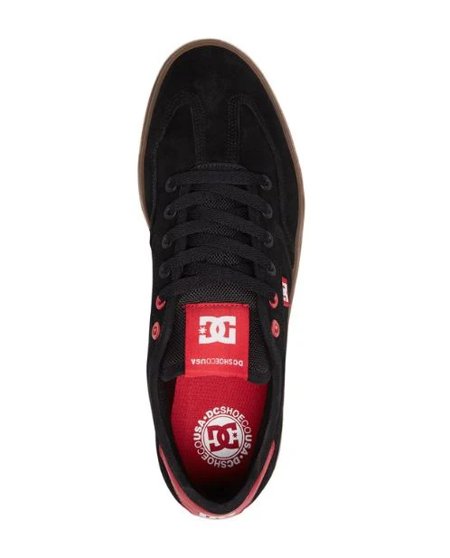 DC SHOES VESTREY BLACK / RED / GUM - Image 2