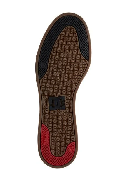 DC SHOES VESTREY BLACK / RED / GUM - Image 3
