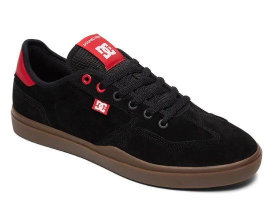 DC SHOES VESTREY BLACK / RED / GUM - Image 4