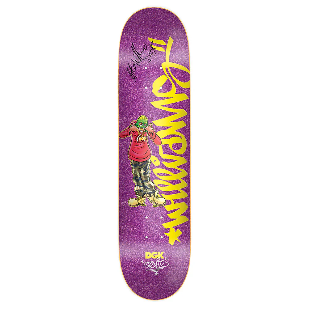 DGK STEVIE WILLIAMS CHEESIN AUTOGRAPHED