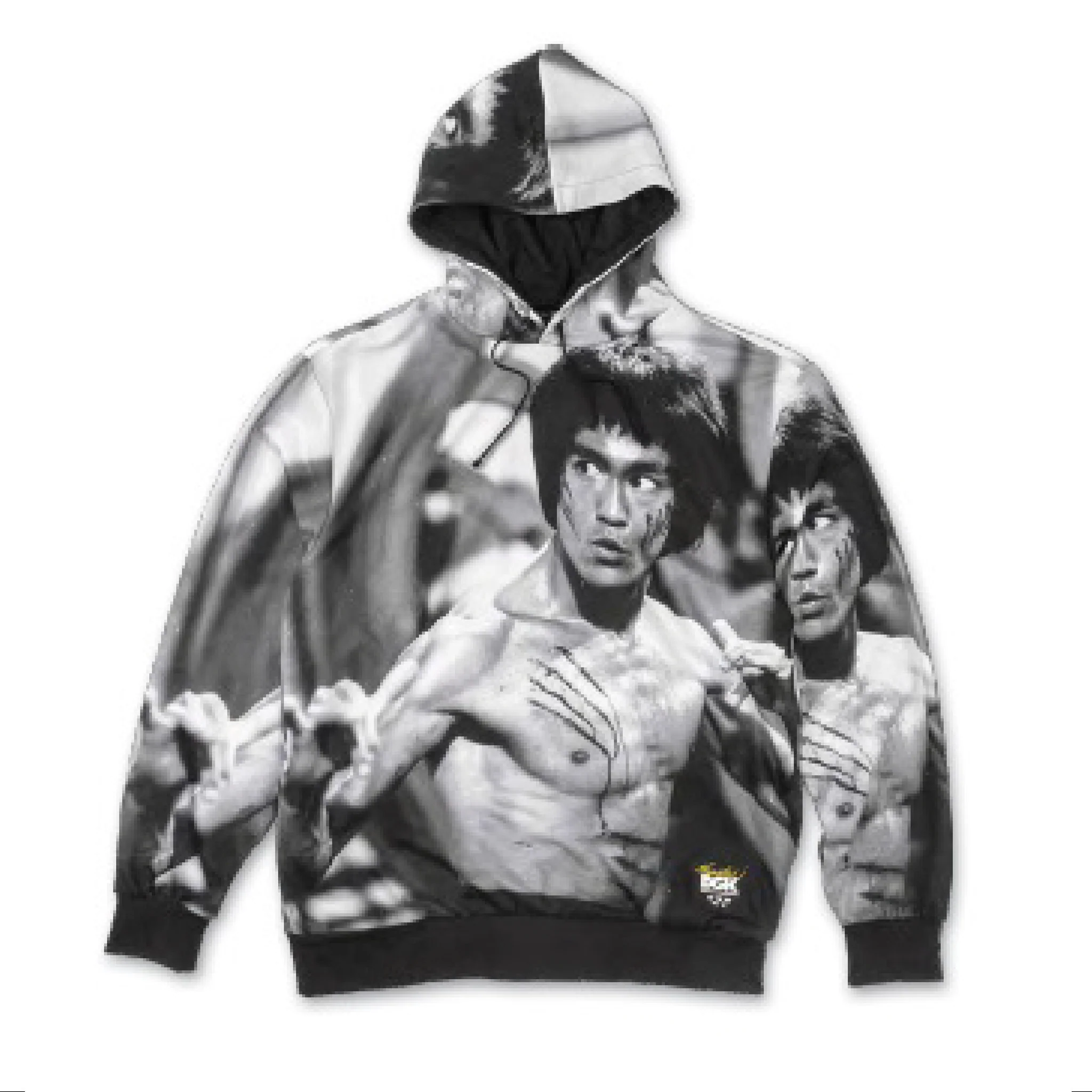 DGK X BRUCE LEE SCRATCH FLEECE HOODIE