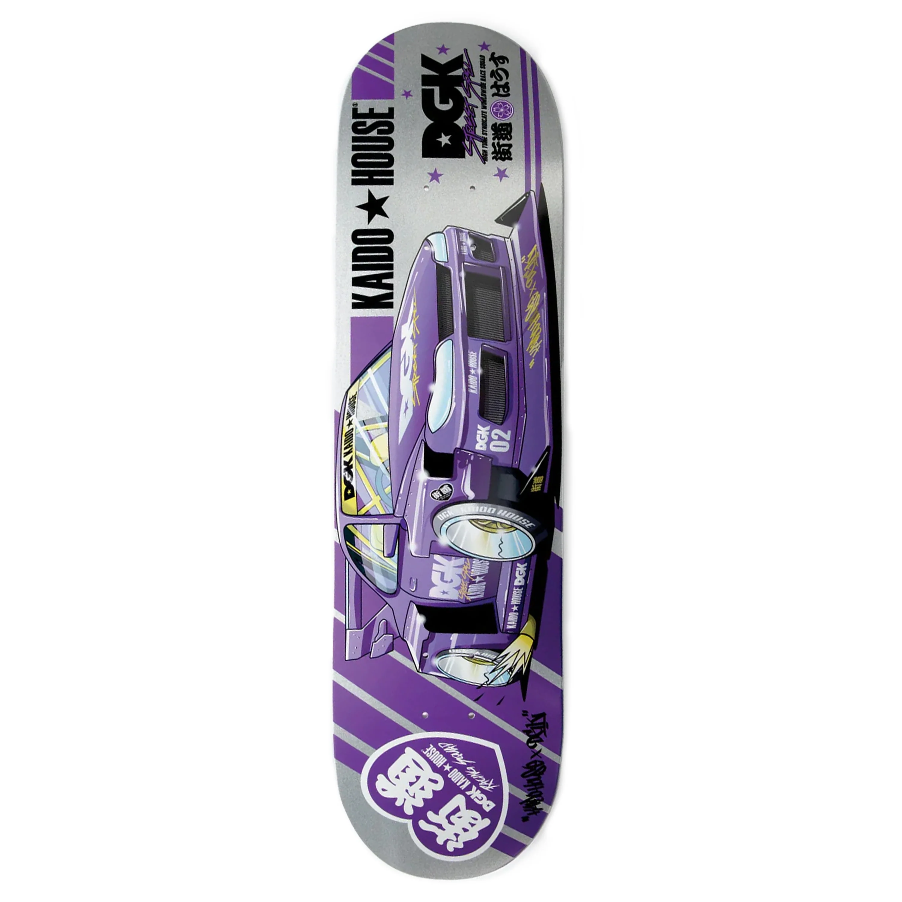 DGK X KAIDO HOUSE ROULETTE RACER SILVER GLITTER