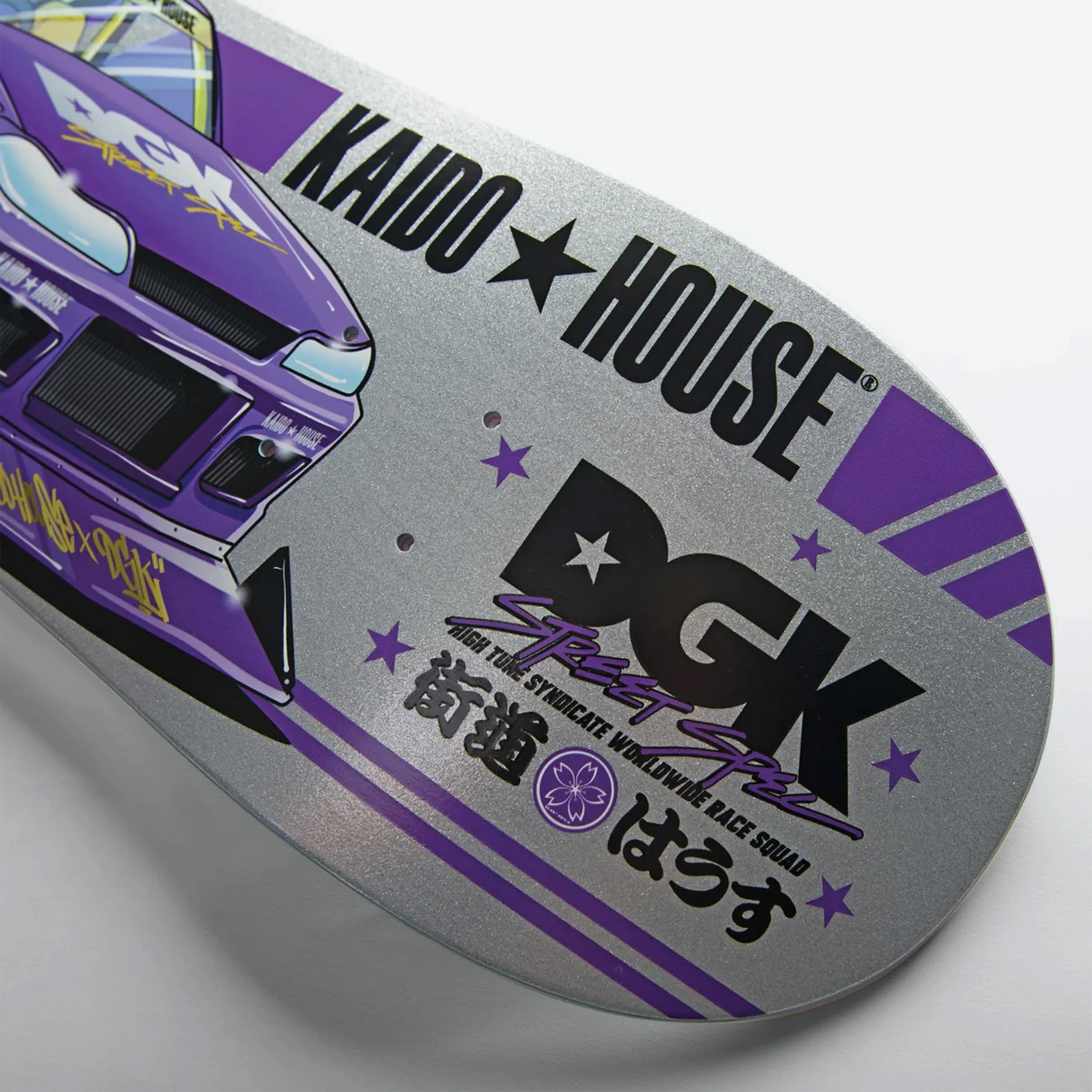DGK X KAIDO HOUSE ROULETTE RACER SILVER GLITTER - Image 3