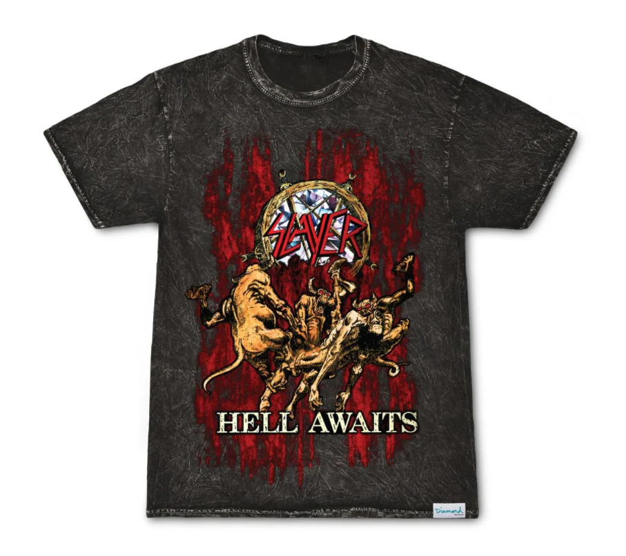 DIAMOND x SLAYER HELL AWAITS T-SHIRT