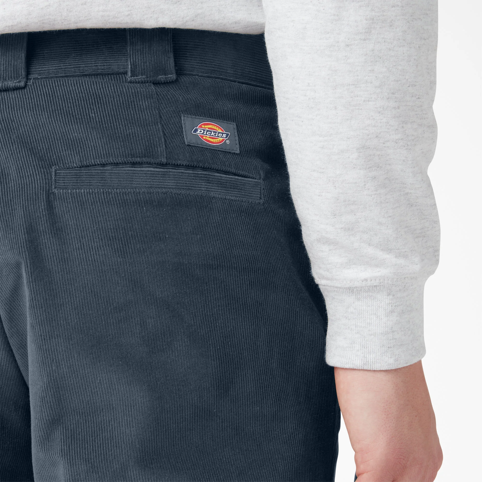 DICKIES REGULAR FIT CORDUROY PANT AIRFORCE BLUE - Image 3