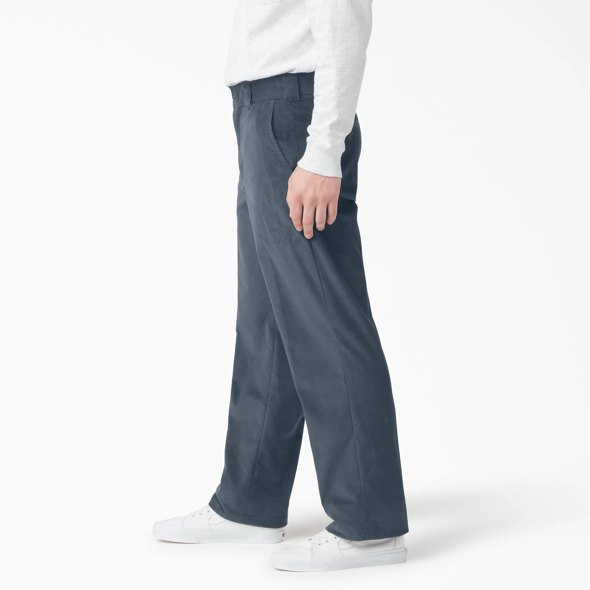 DICKIES REGULAR FIT CORDUROY PANT AIRFORCE BLUE - Image 4