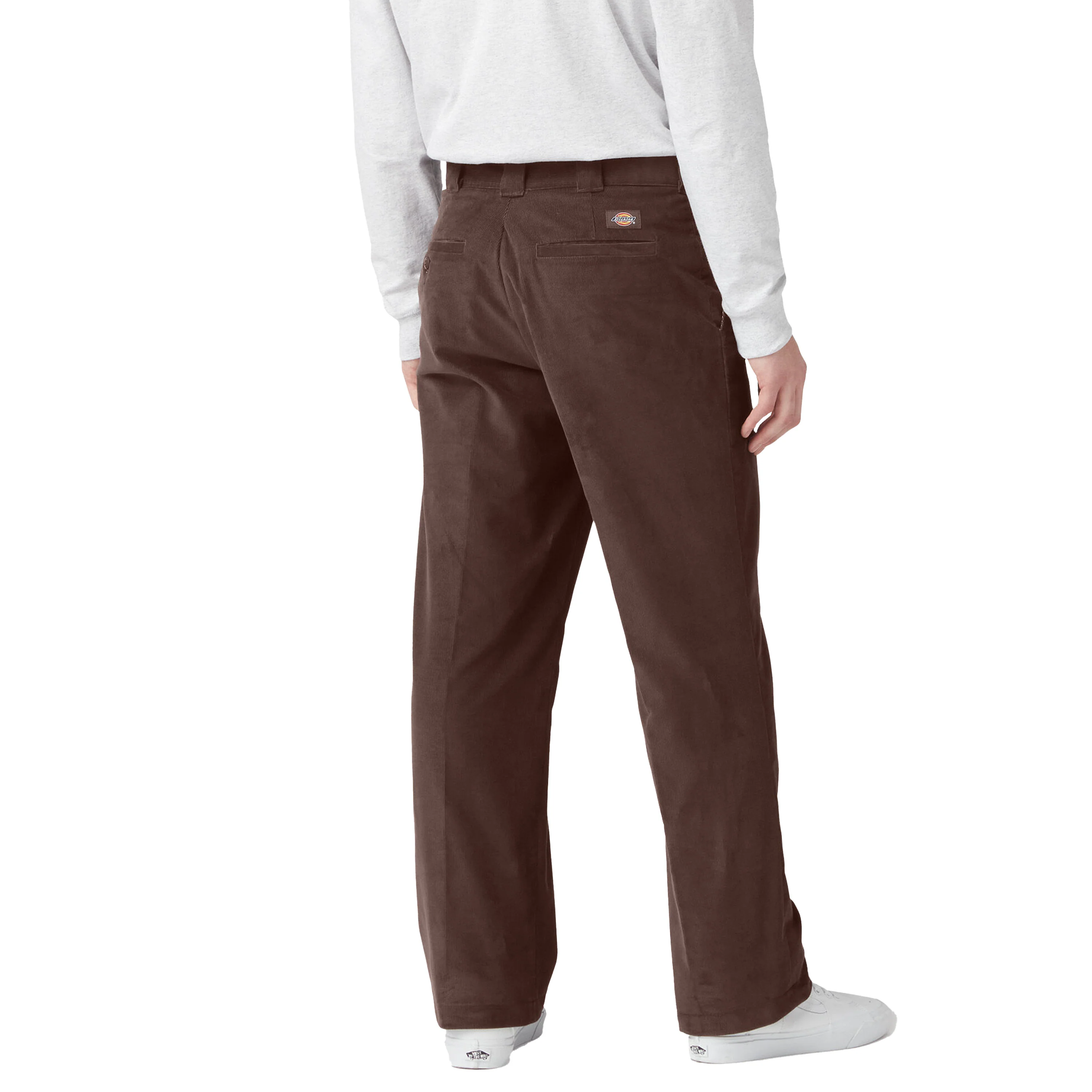 DICKIES REGULAR FIT CORDUROY PANT CHOCOLATE BROWN - Image 2