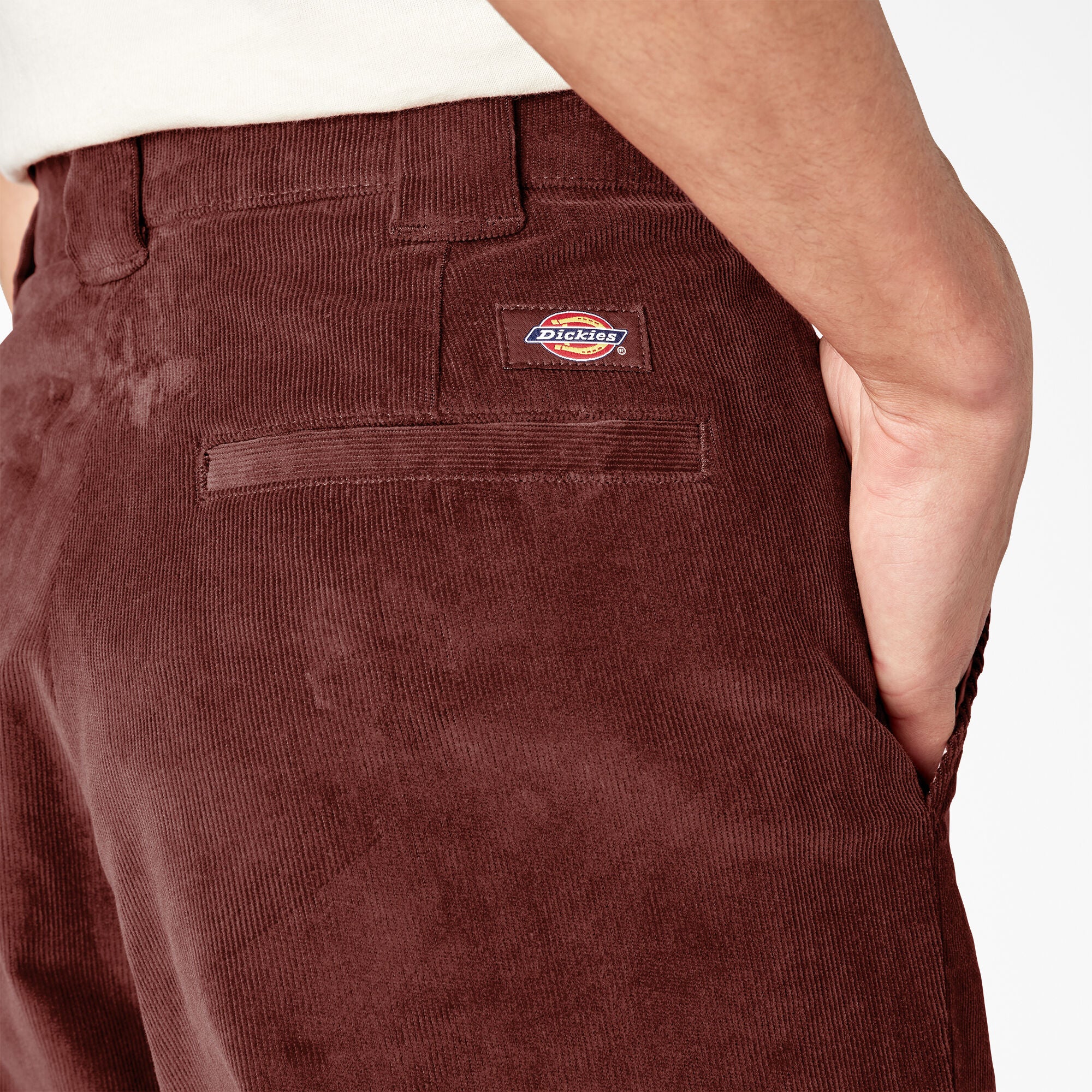DICKIES REGULAR FIT CORDUROY PANT FIRED BRICK - Image 3