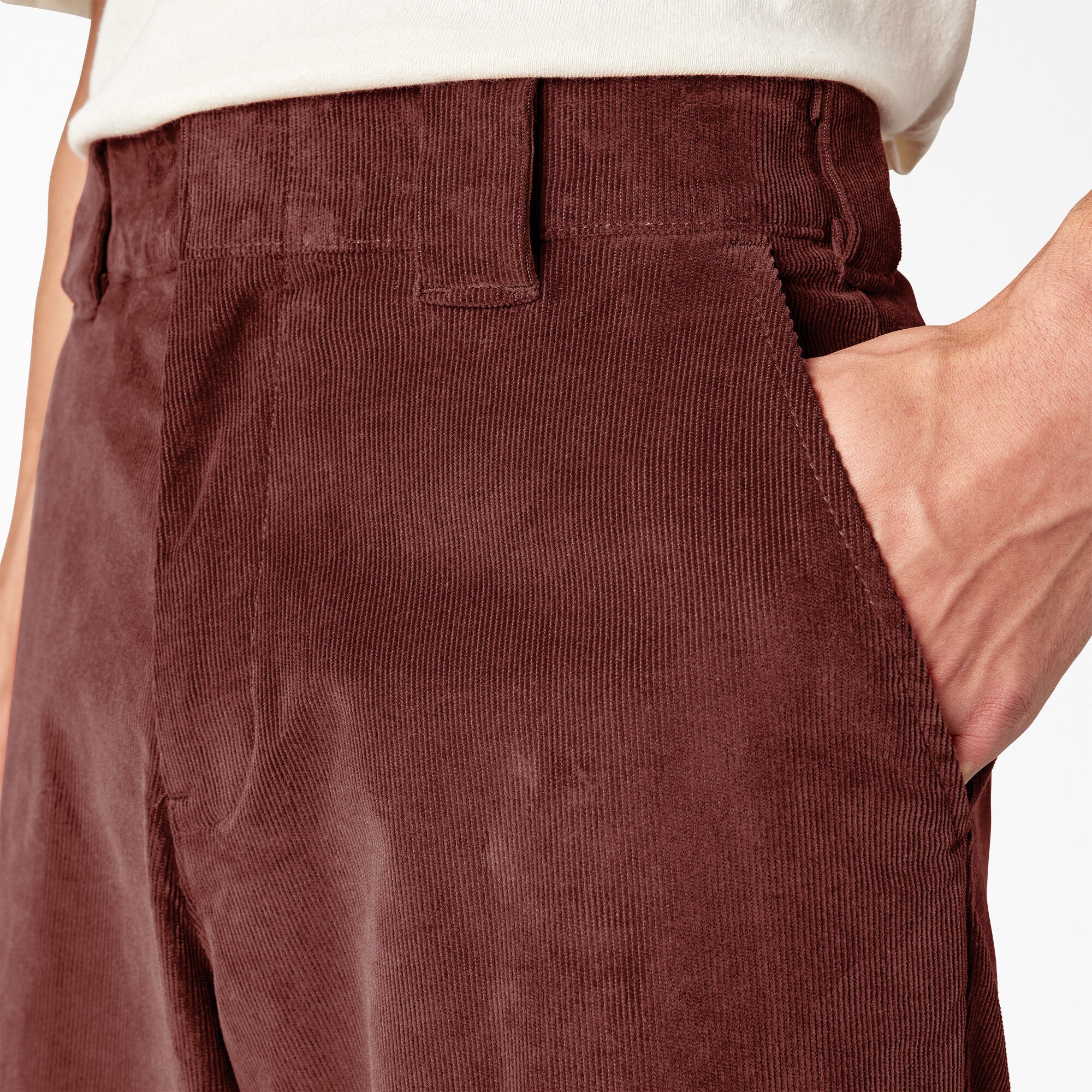 DICKIES REGULAR FIT CORDUROY PANT FIRED BRICK - Image 4