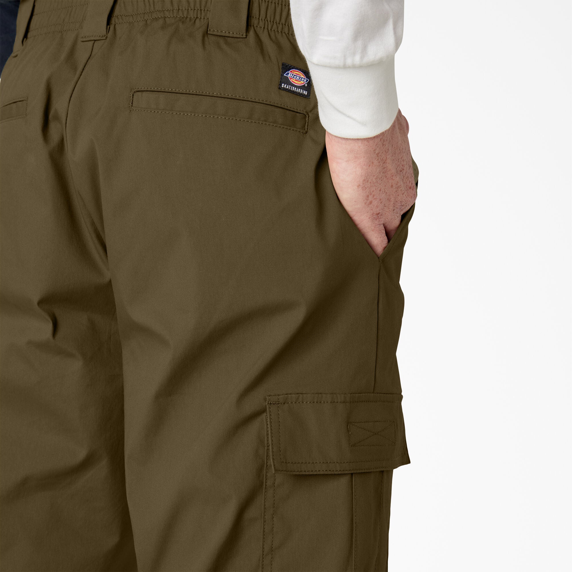 DICKIES SKATE LOOSE FIT CARGO PANT DARK OLIVE - Image 4