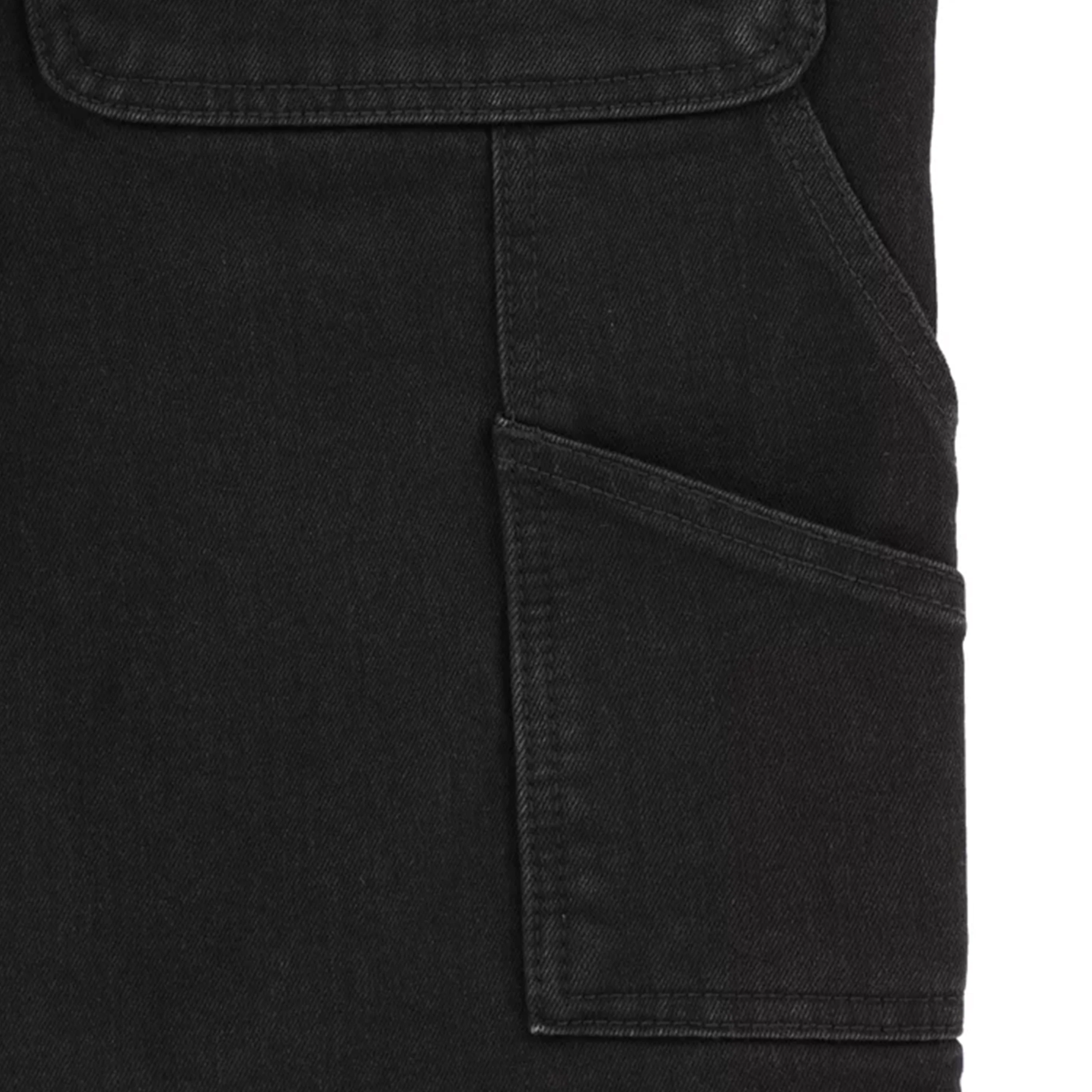 DICKIES SKATEBOARD DENIM CARPENTER SHORT BLACK - Image 5