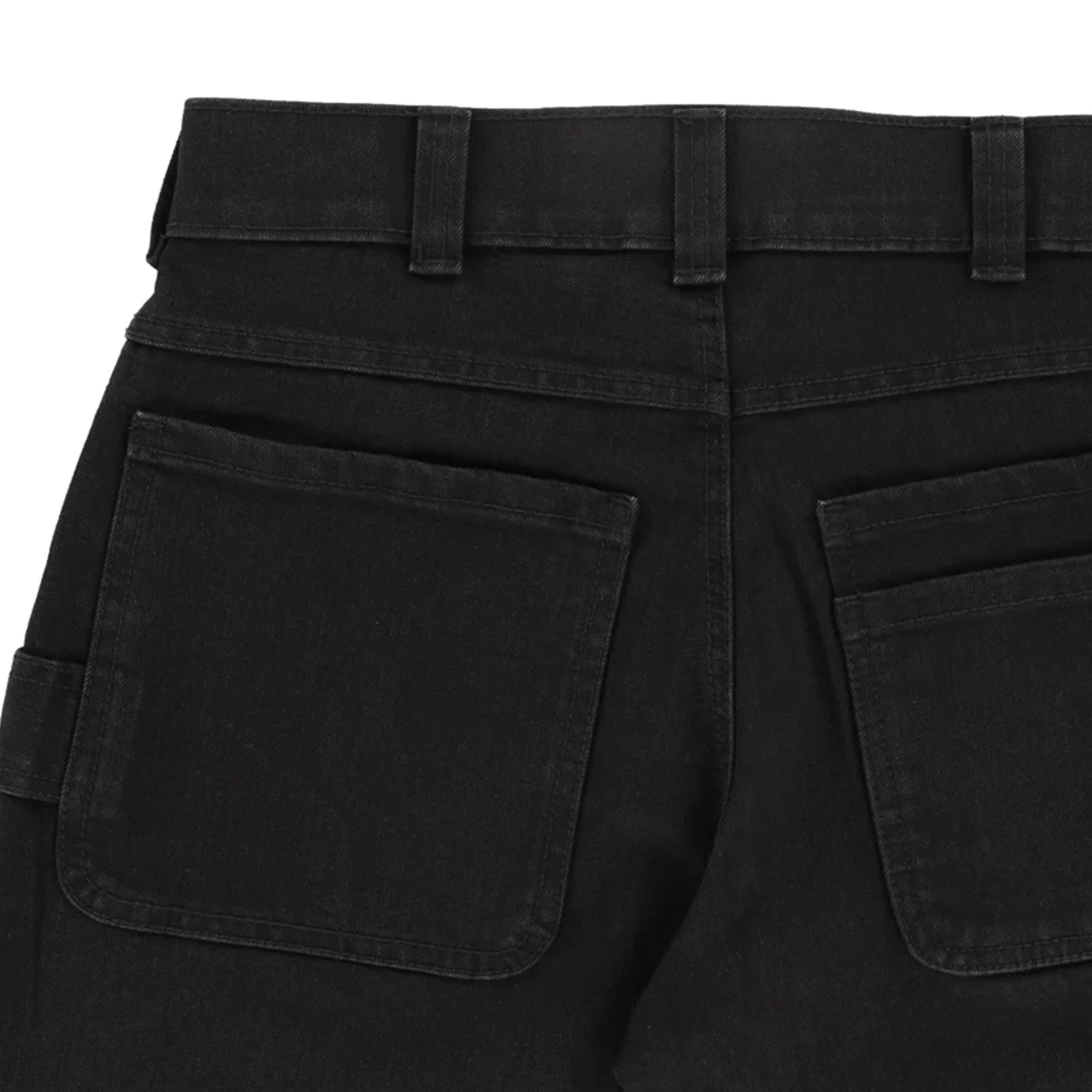 DICKIES SKATEBOARD DENIM CARPENTER SHORT BLACK - Image 6