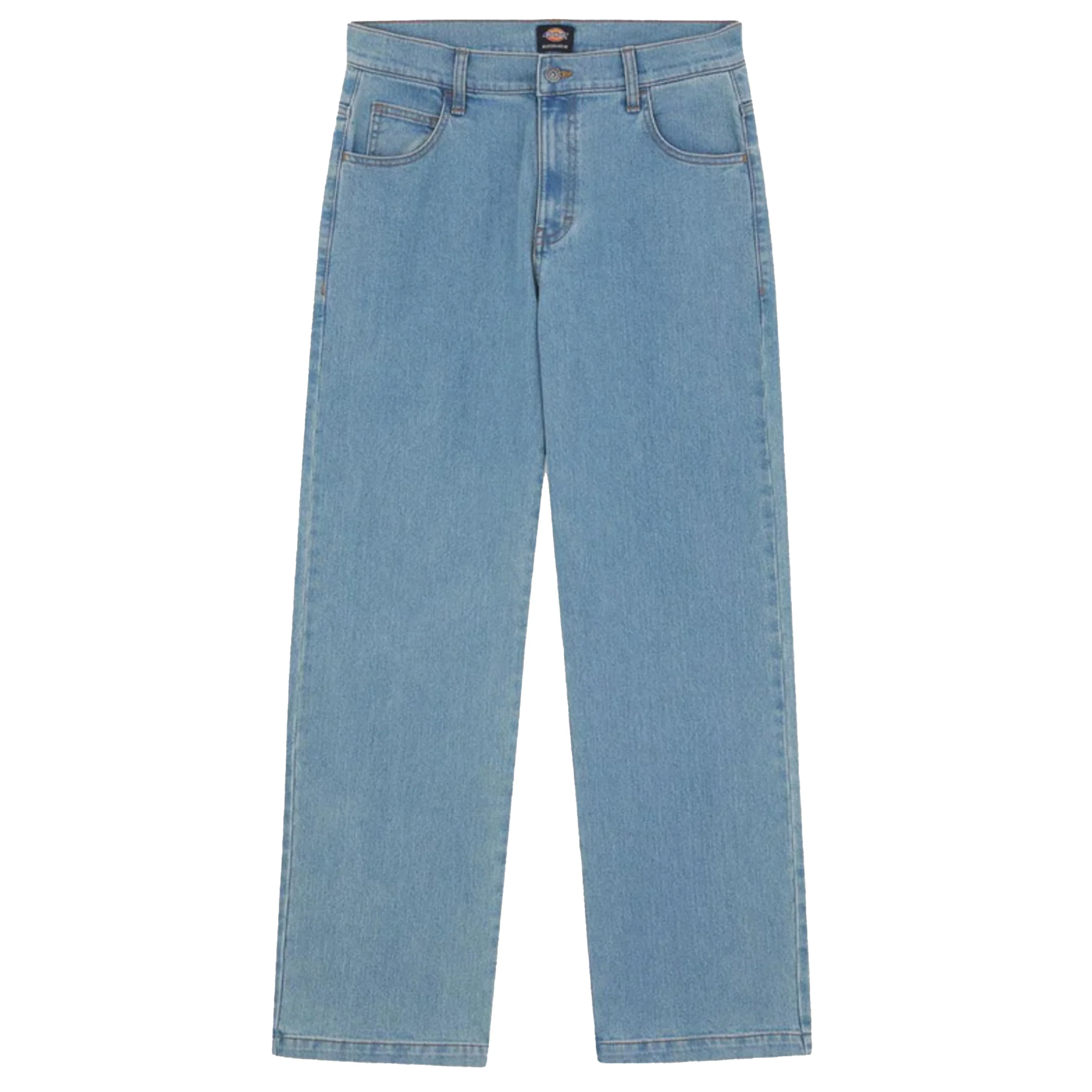 DICKIES WINGVILLE LOOSE DENIM PANT LIGHT DENIM