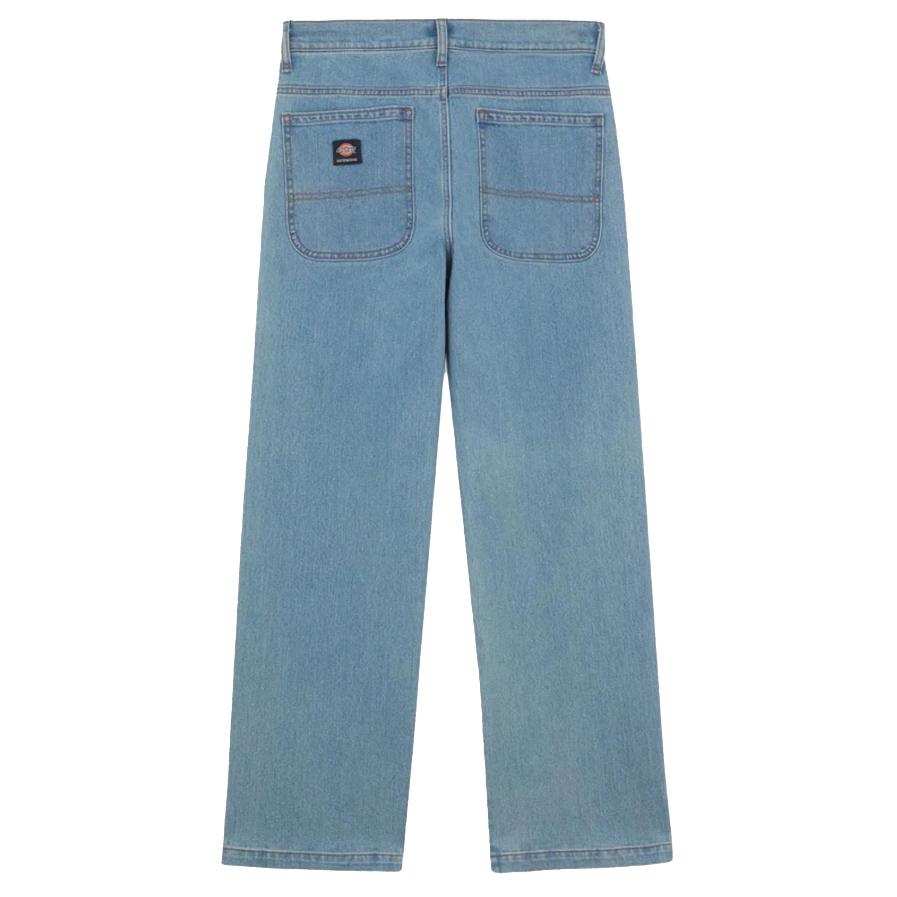 DICKIES WINGVILLE LOOSE DENIM PANT LIGHT DENIM - Image 2