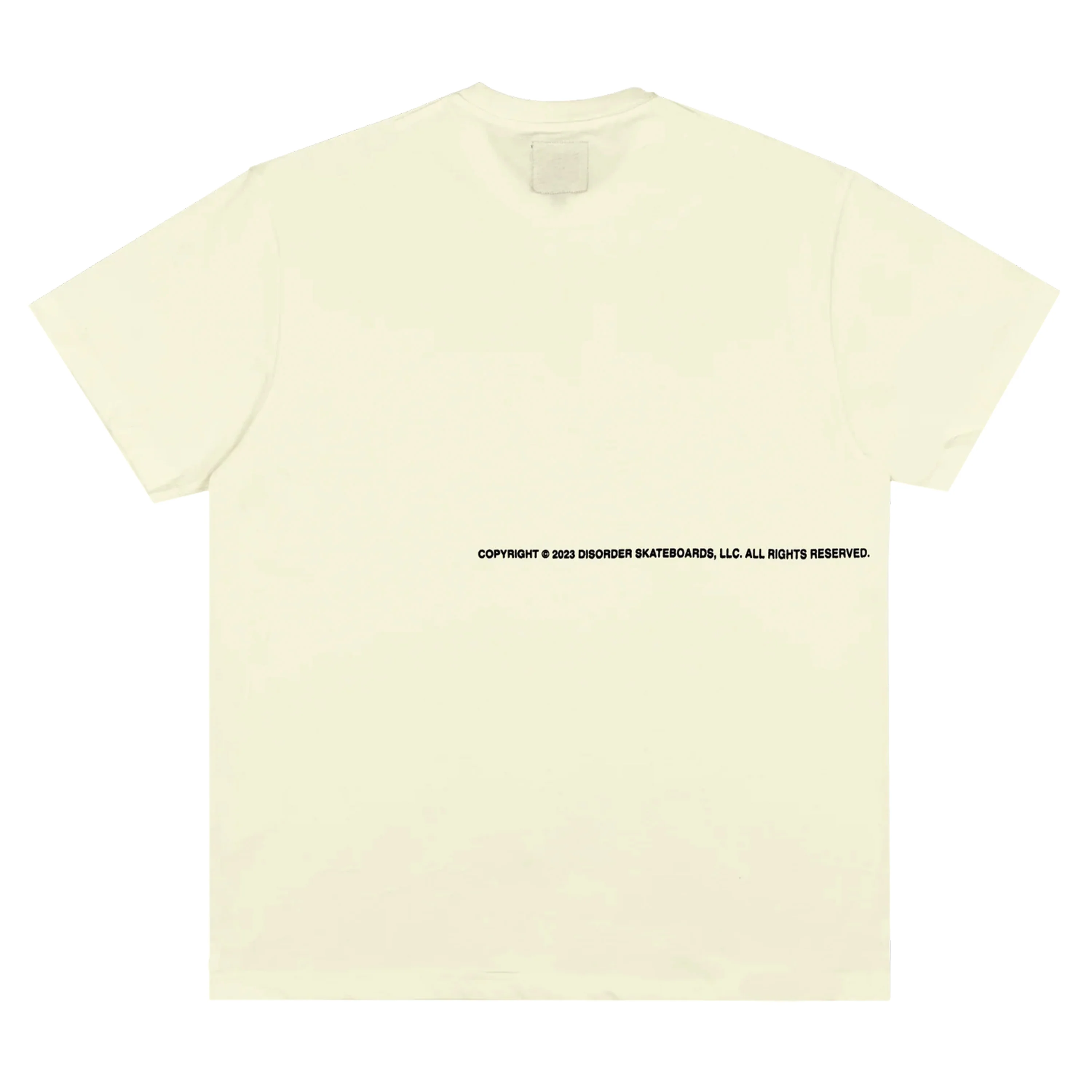 DISORDER DEATH RIDE TEE VINTAGE WHITE - Image 2