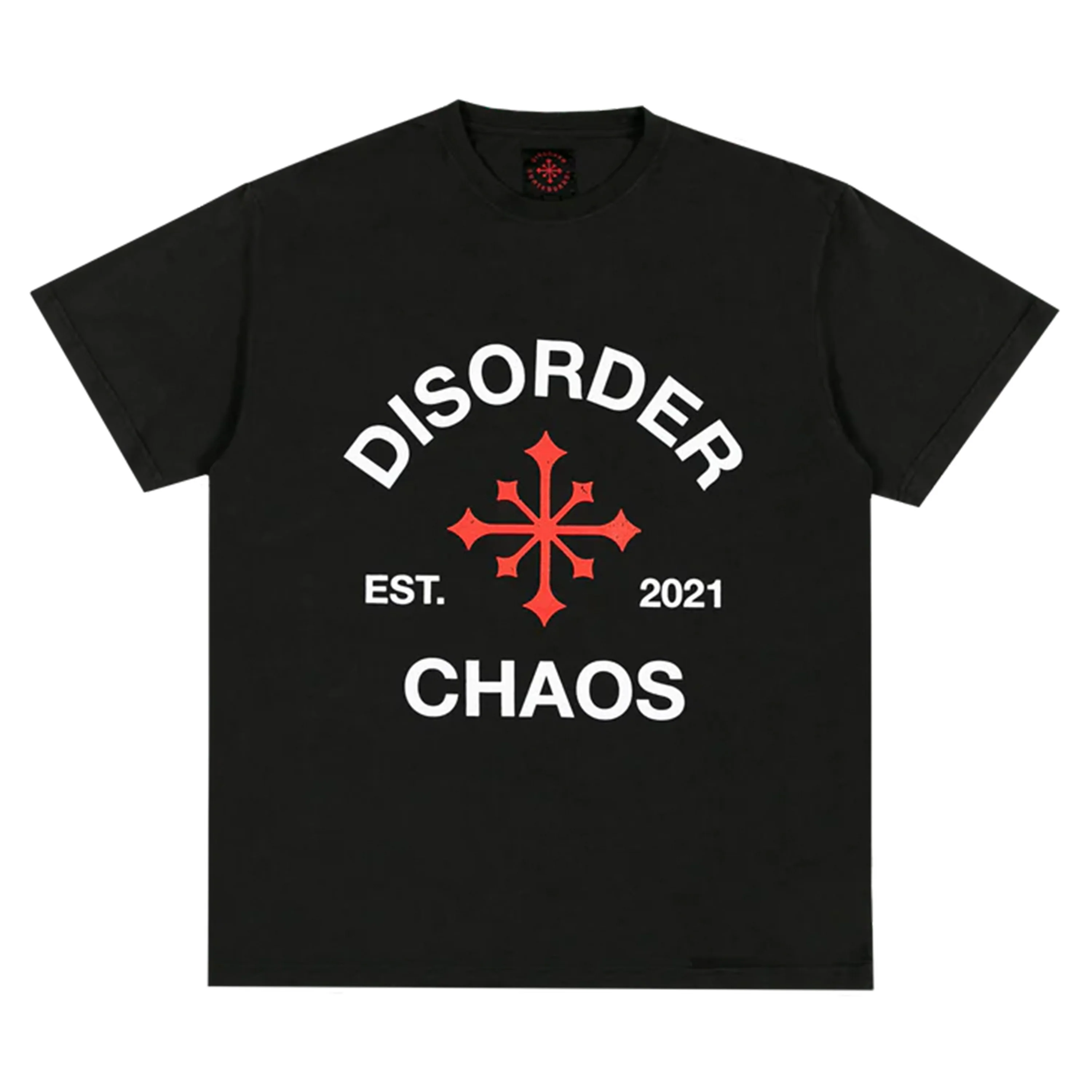 DISORDER EST. 2021 TEE VINTAGE BLACK