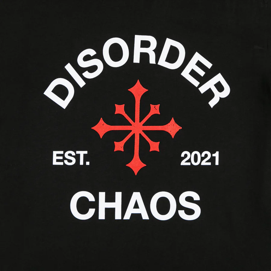 DISORDER EST. 2021 TEE VINTAGE BLACK - Image 3