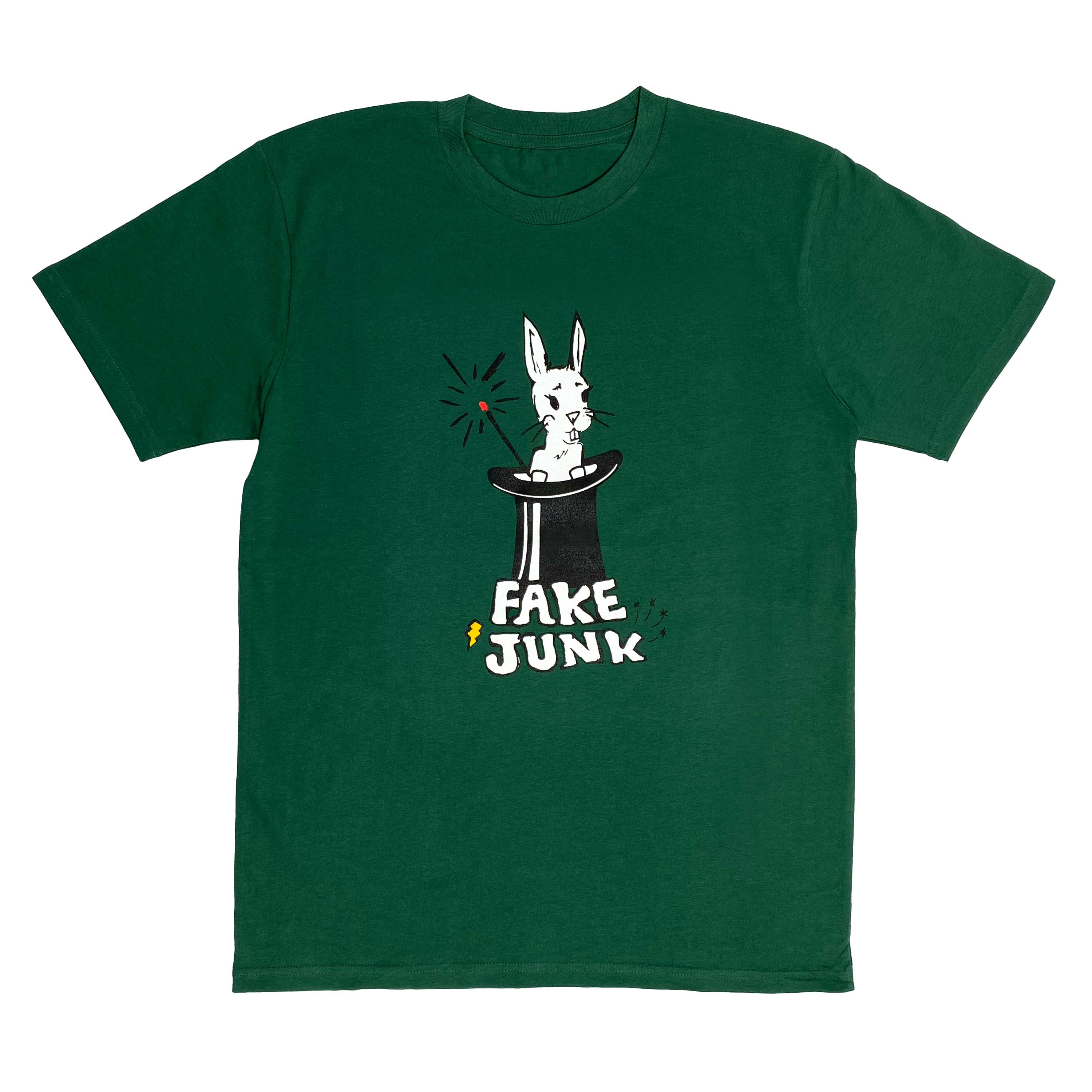 FAKE JUNK B.U.N.N.Y T-SHIRT EMRALD GREEN