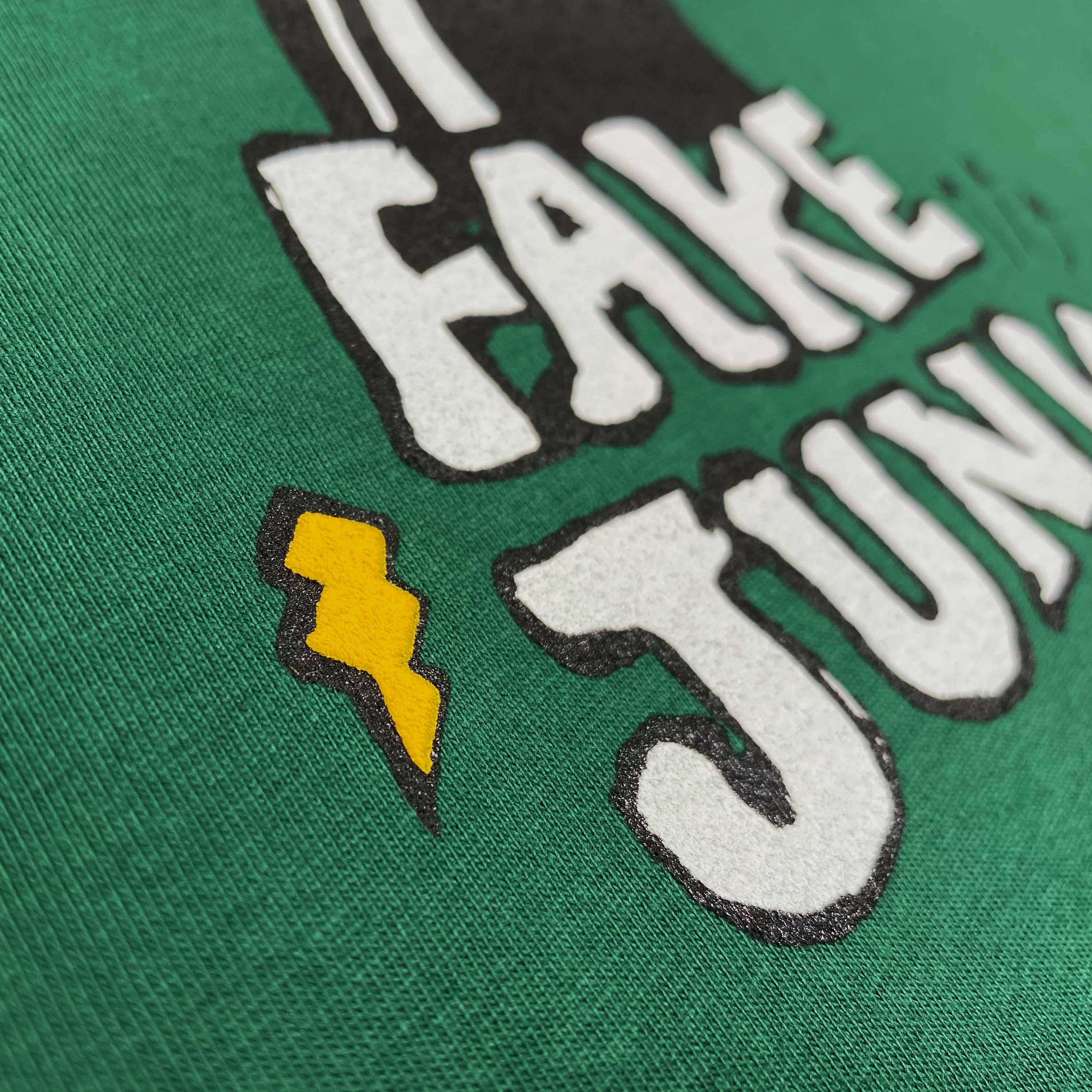 FAKE JUNK B.U.N.N.Y T-SHIRT EMRALD GREEN - Image 2