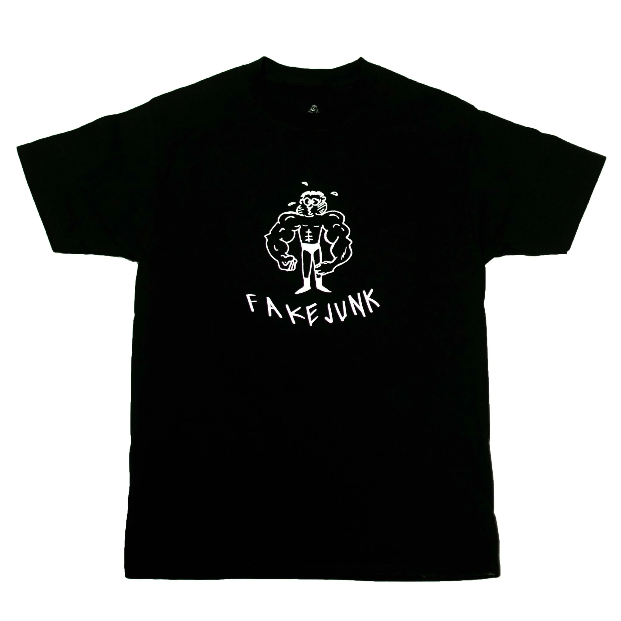 FAKE JUNK BUFF DUDE T-SHIRT BLACK