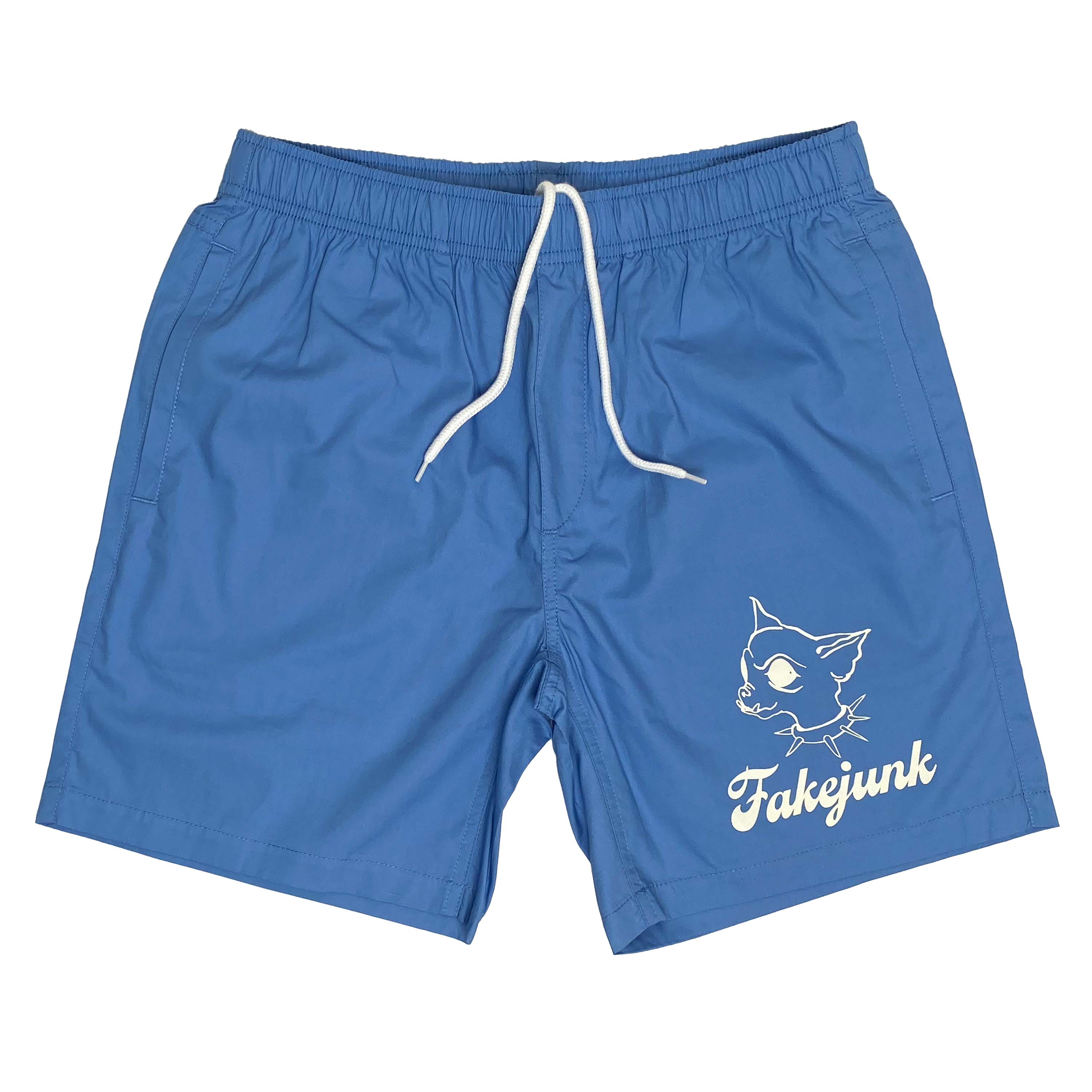 FAKE JUNK CHI CHI BEACH SHORTS BLUE - Image 3