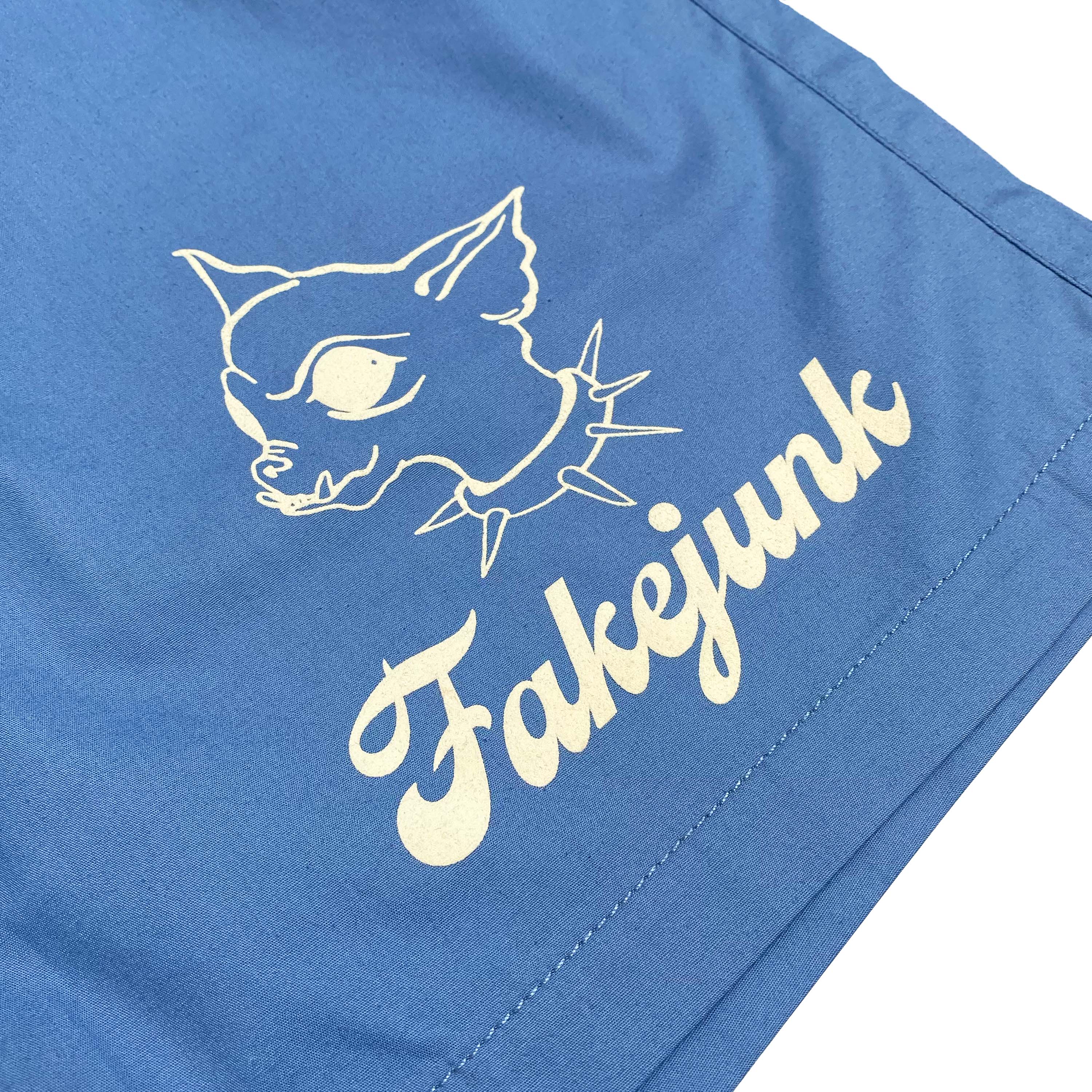 FAKE JUNK CHI CHI BEACH SHORTS BLUE - Image 4