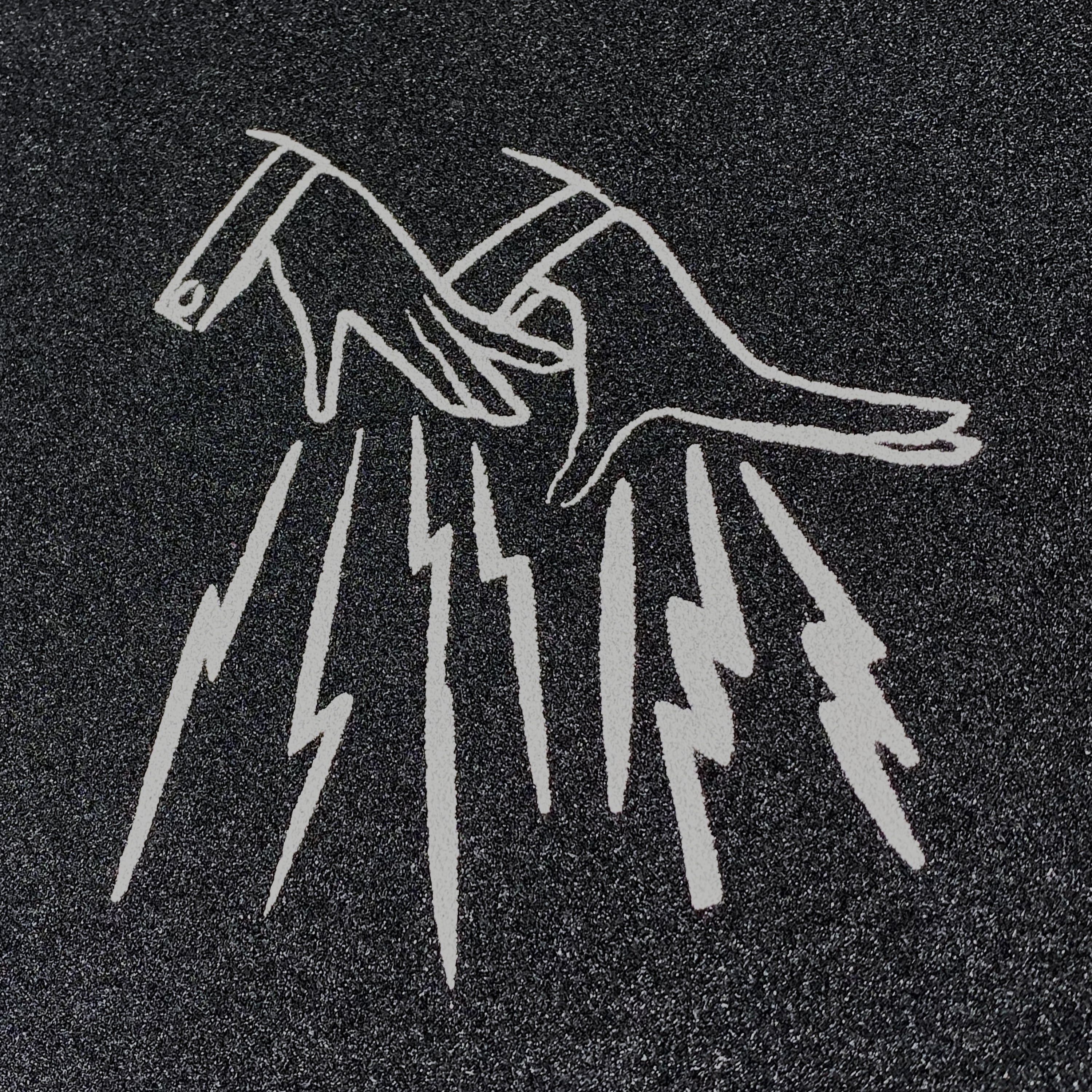 FAKE JUNK GRIPTAPE OG LOGO WHITE - Image 2