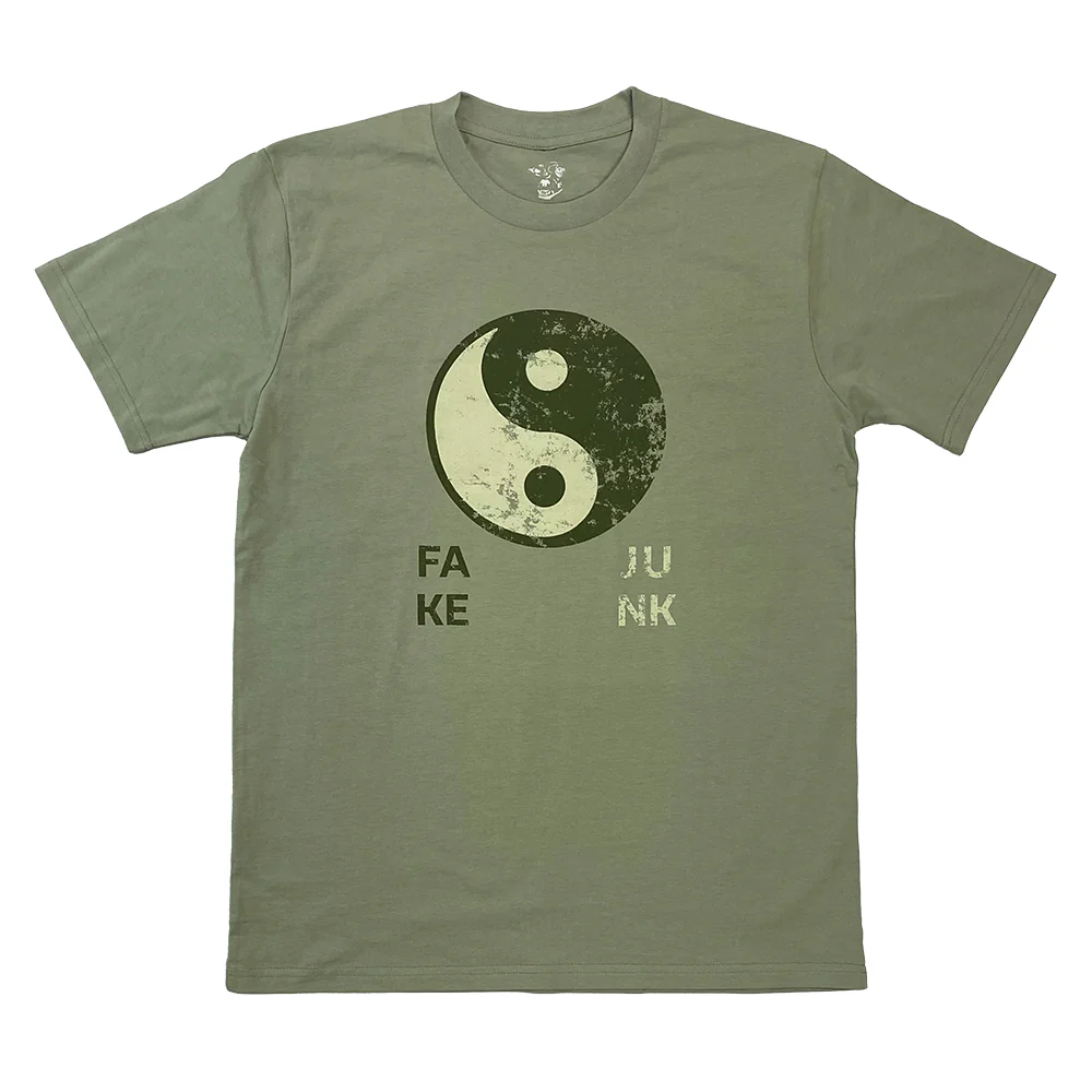 FAKE JUNK PERFECT BALANCE T-SHIRT GREEN