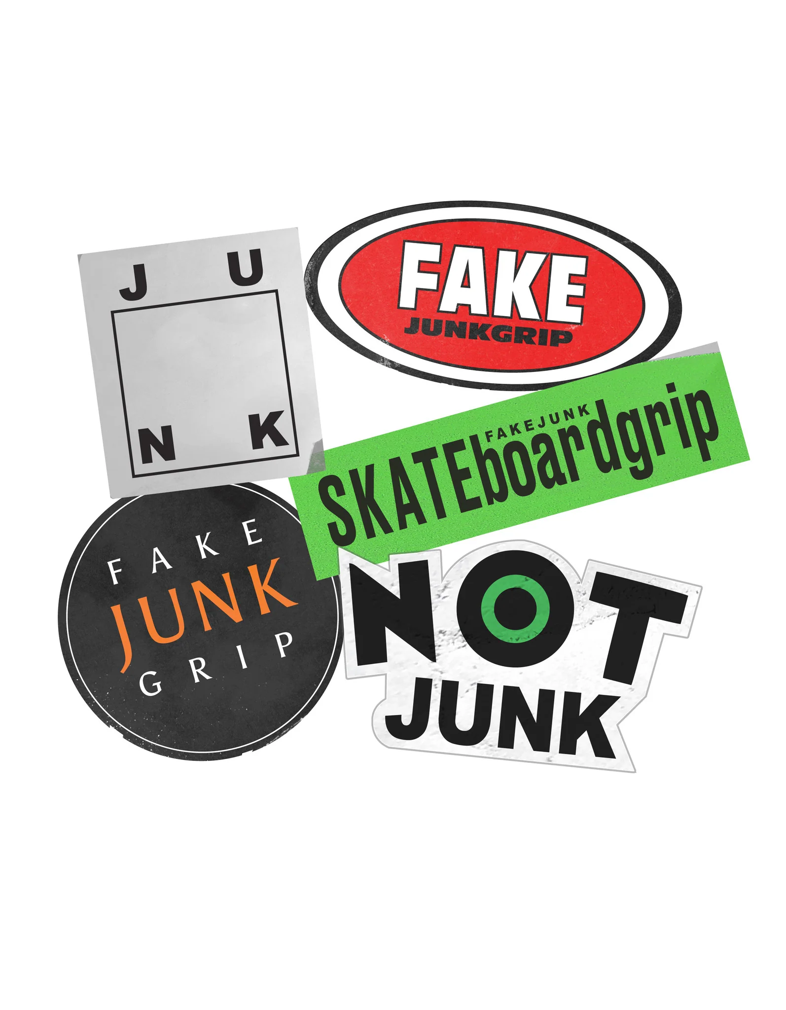 FAKE JUNK RIP STICKER PACK
