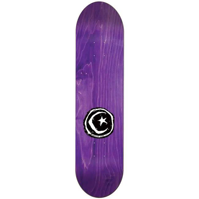 FOUNDATION STAR & MOON TEAM DECK WHITE 8.25 - Image 2
