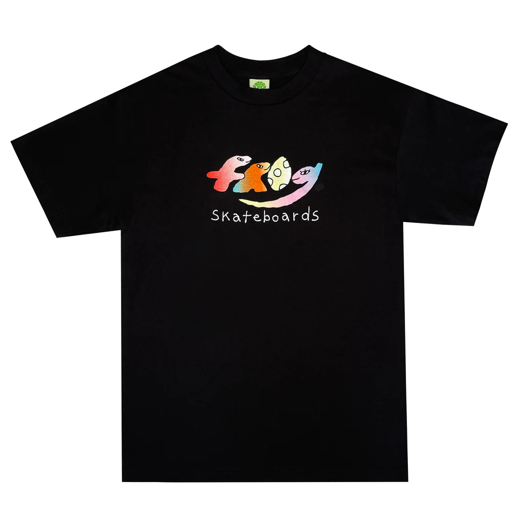 FROG DINO TEE BLACK