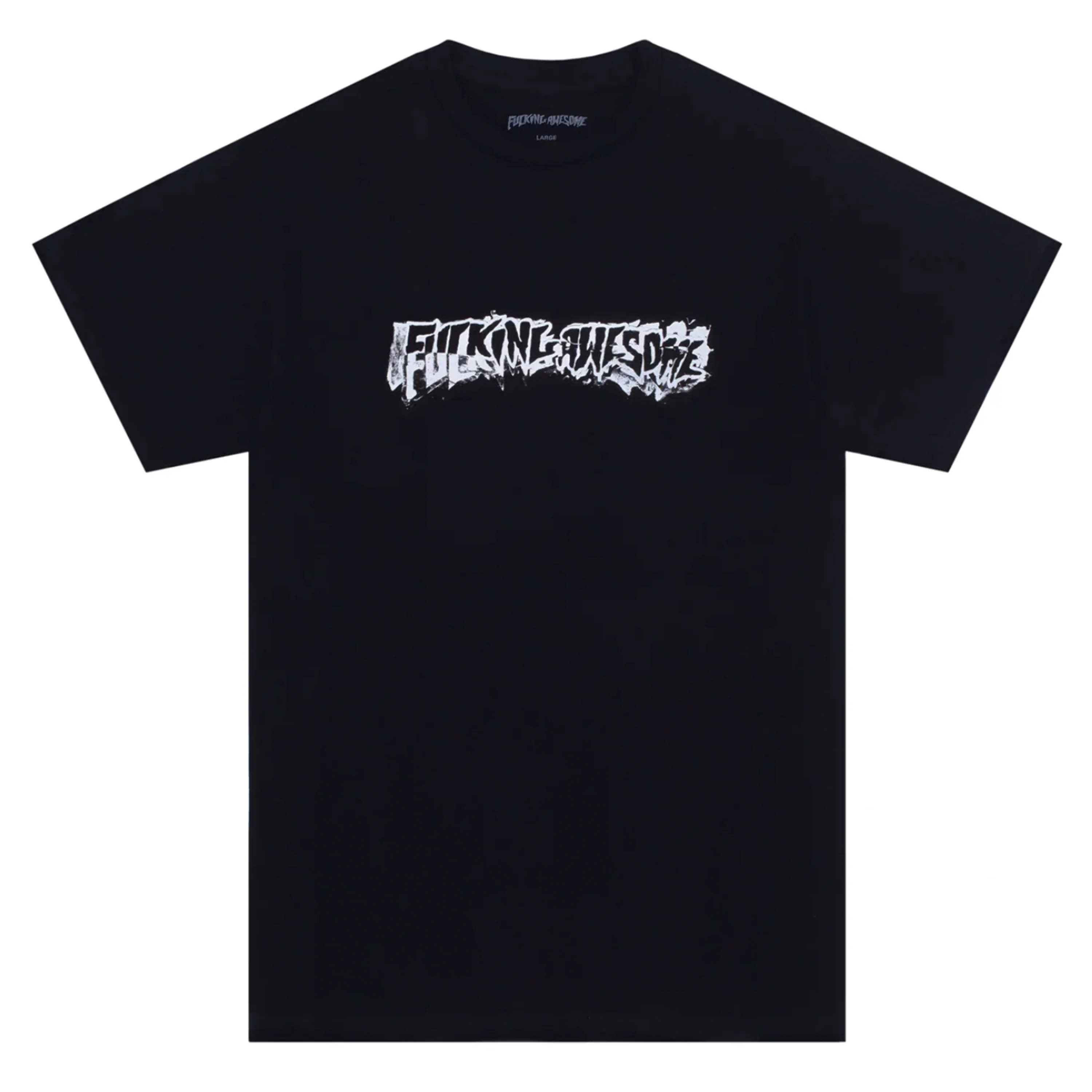 FUCKING AWESOME DILL CUT UP LOGO TEE BLACK