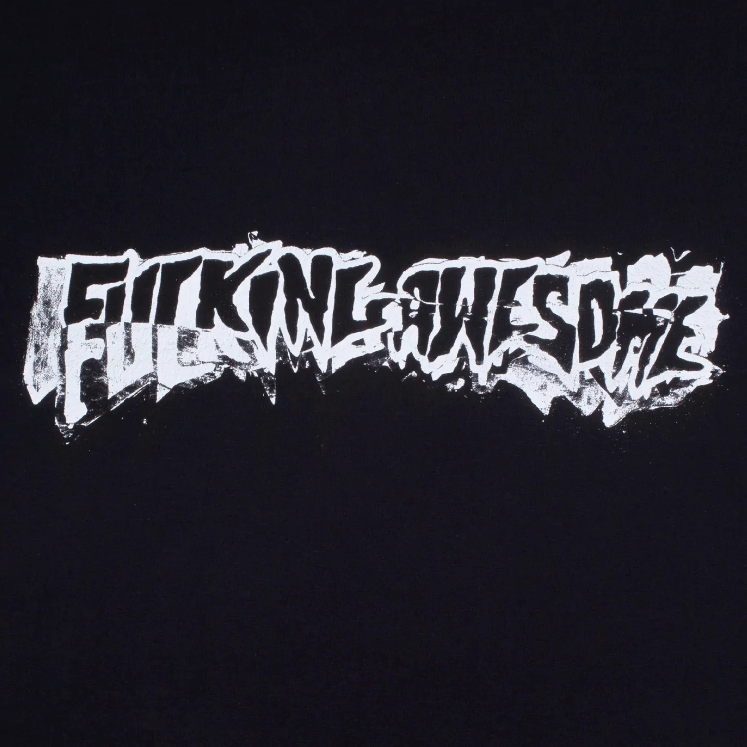 FUCKING AWESOME DILL CUT UP LOGO TEE BLACK - Image 2
