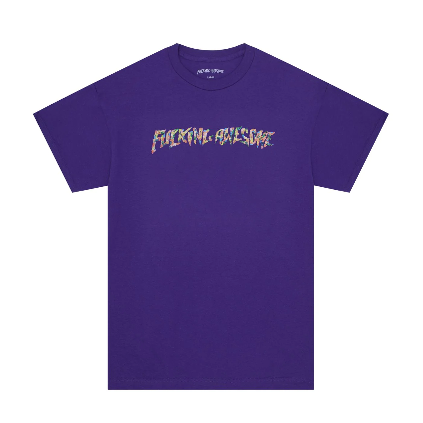 FUCKING AWESOME GUM STAMP TEE PURPLE