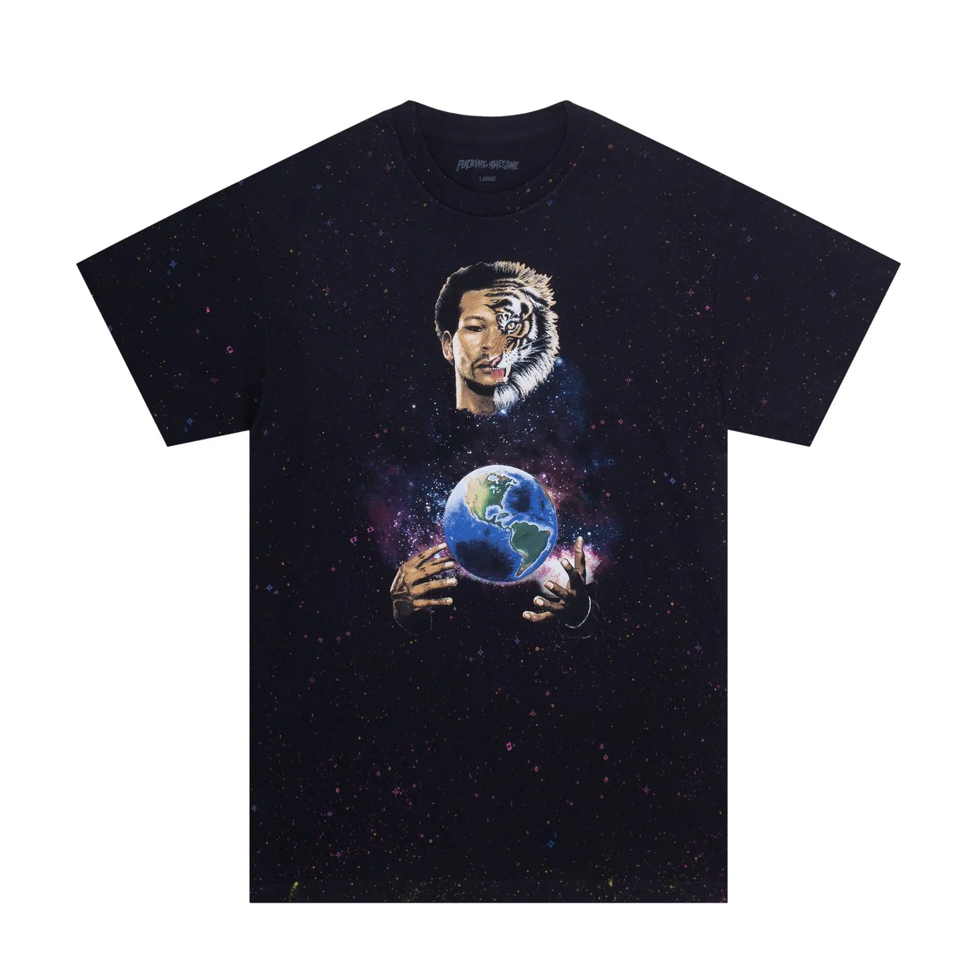 FUCKING AWESOME NA-KEL TIGER TEE BLACK