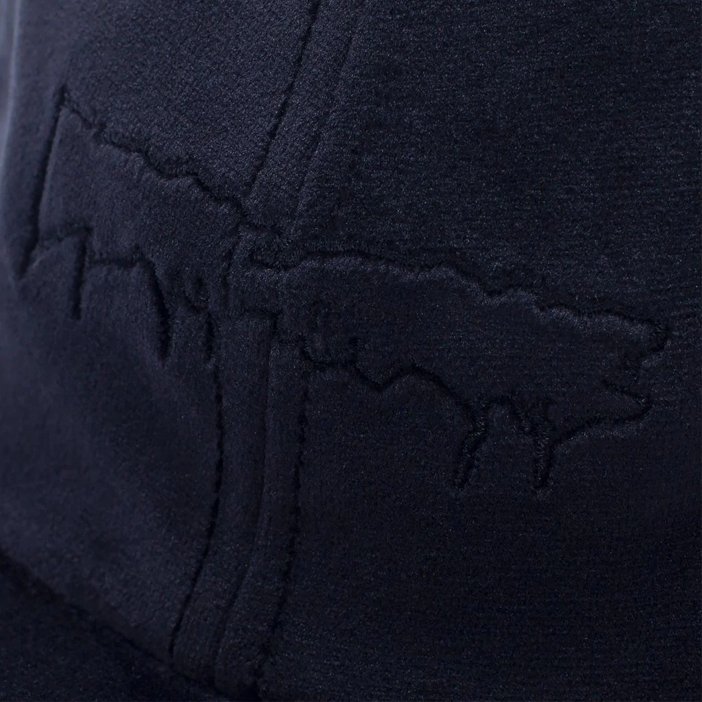 FUCKING AWESOME OUTLINE DRIP BLACK UNSTRUCTURED STRAP BACK - Image 3