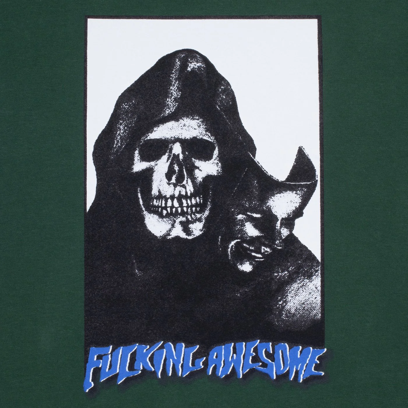 FUCKING AWESOME SANTANA TEE SPORT DARK GREEN - Image 2