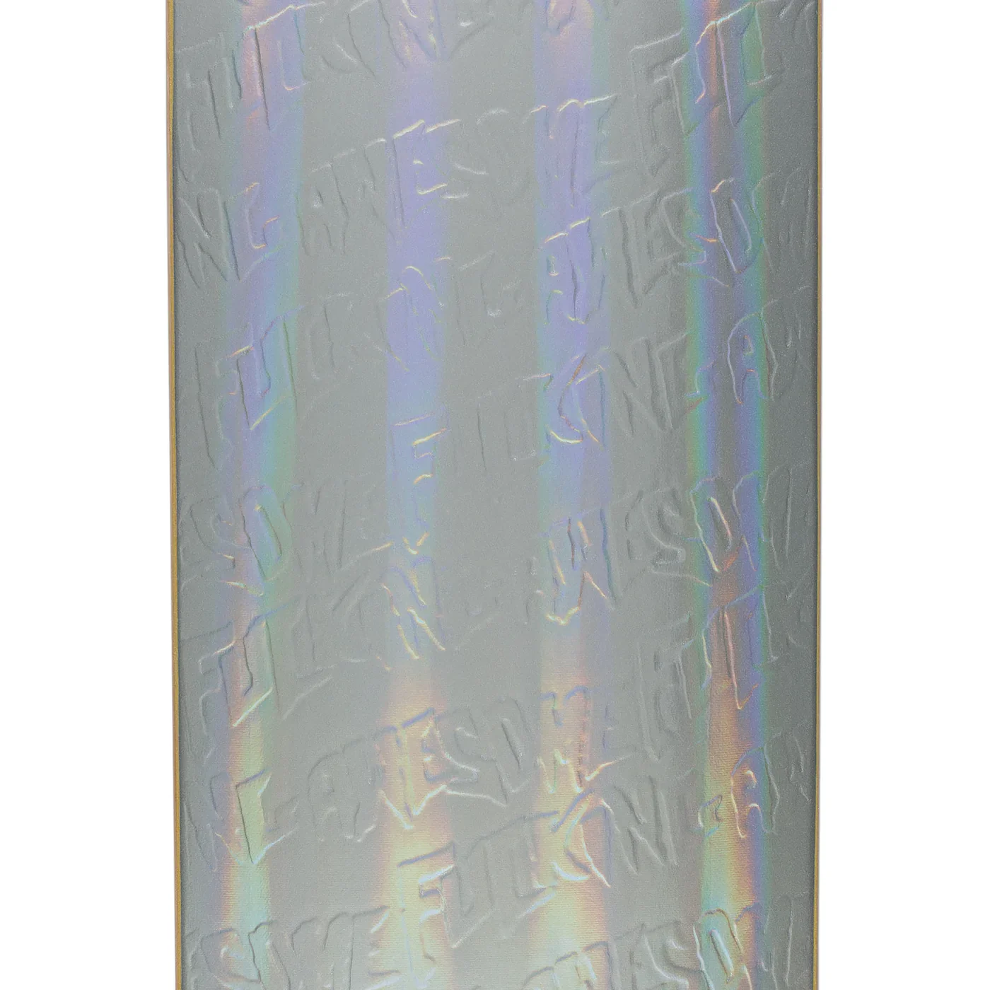 FUCKING AWESOME STAMP EMBOSS SILVER RAINBOW - Image 2