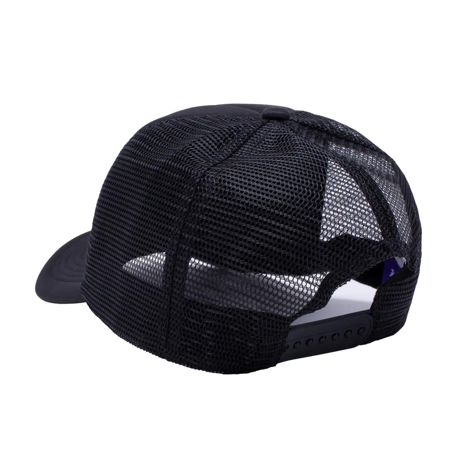 FUCKING AWESOME STRETCHED STAMP MESH SNAPBACK BLACK - Image 2