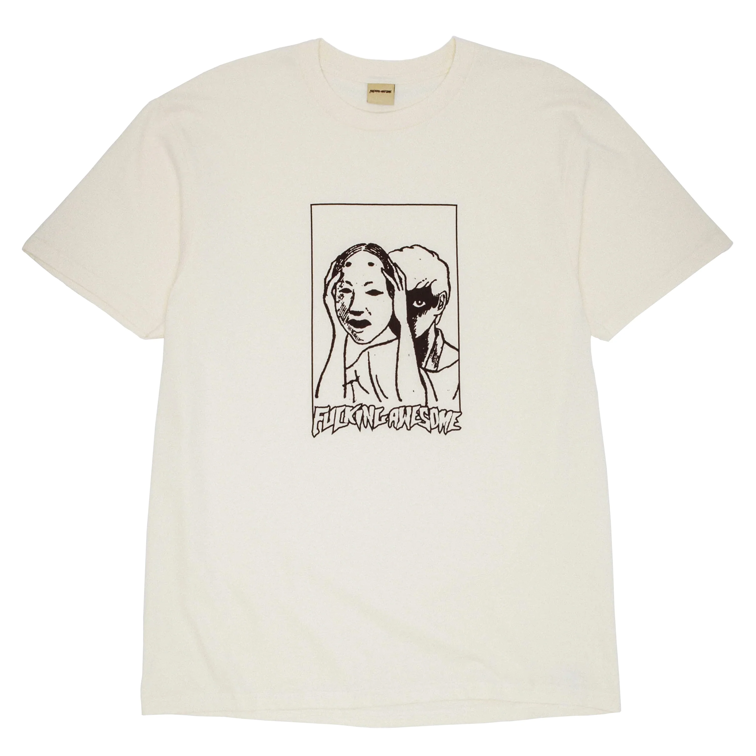 FUCKING AWESOME THE VEILED DRAGON TEE OFF WHITE
