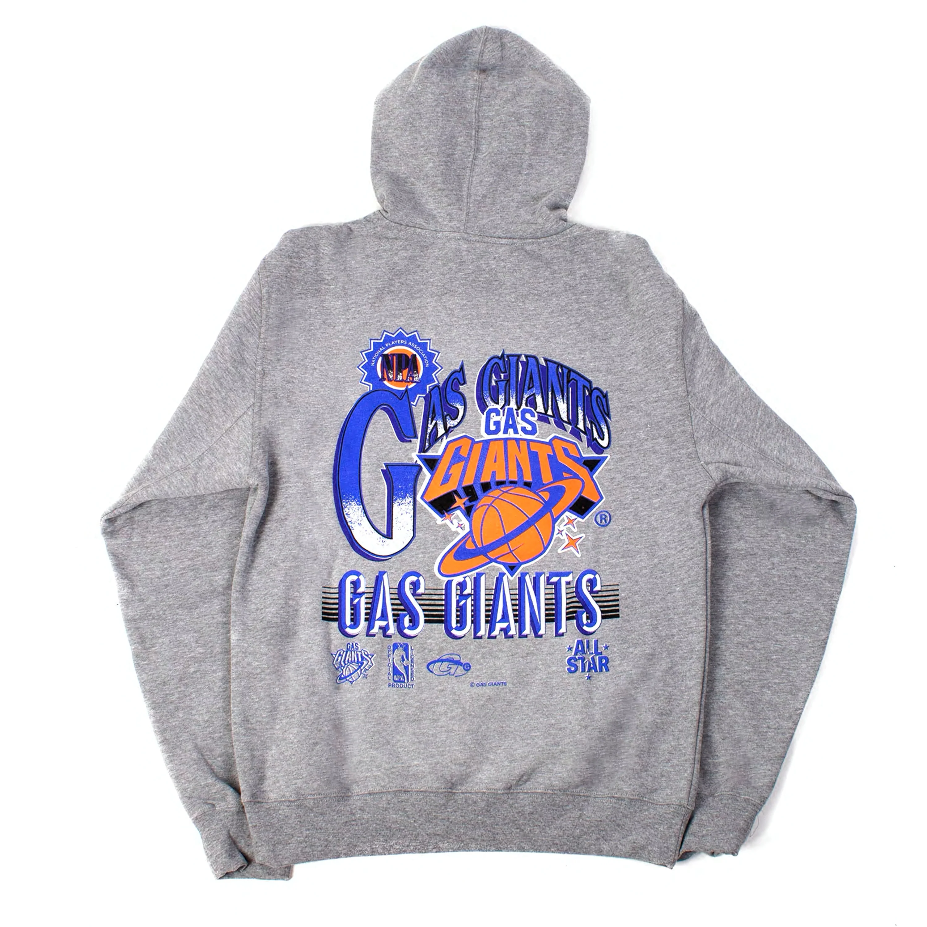 GAS GIANTS GASKETBALL HOODIE GREY - Image 2
