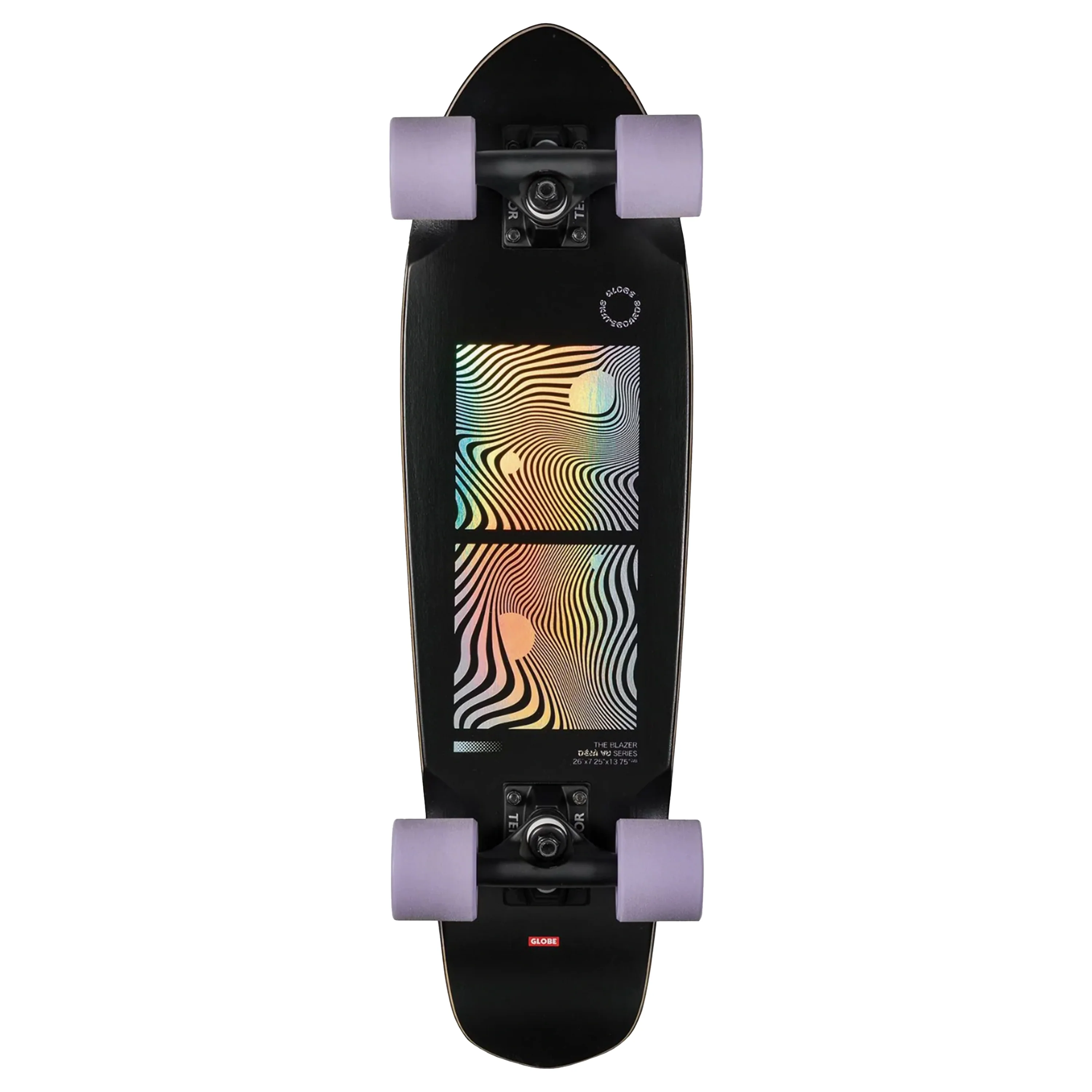 GLOBE BLAZER  26" CRUISER BLACK/PURPLE