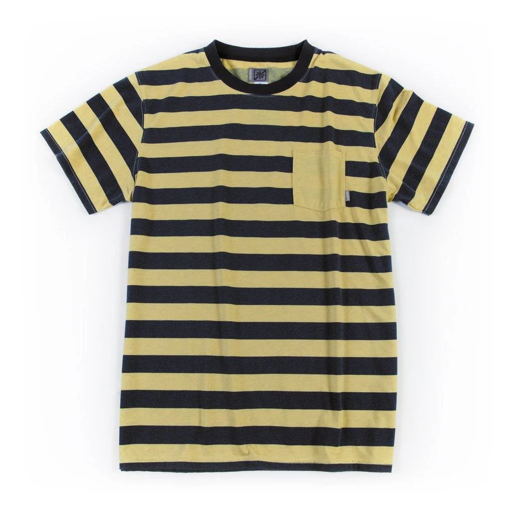 HABITAT MACKINAW STRIPED SHIRT BLUE / GOLD