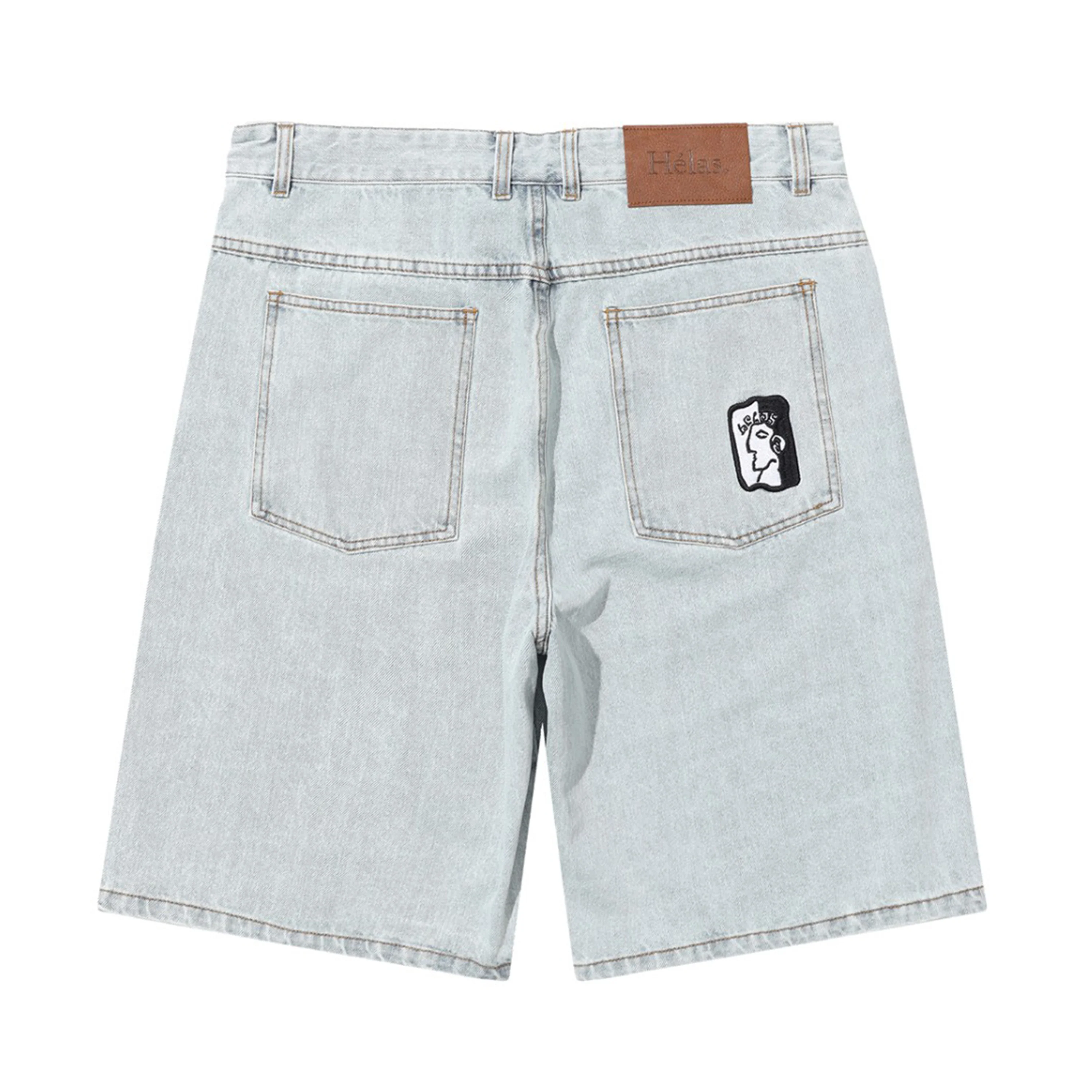 HELAS DIEU GREC JEAN SHORT LIGHT BLUE - Image 2