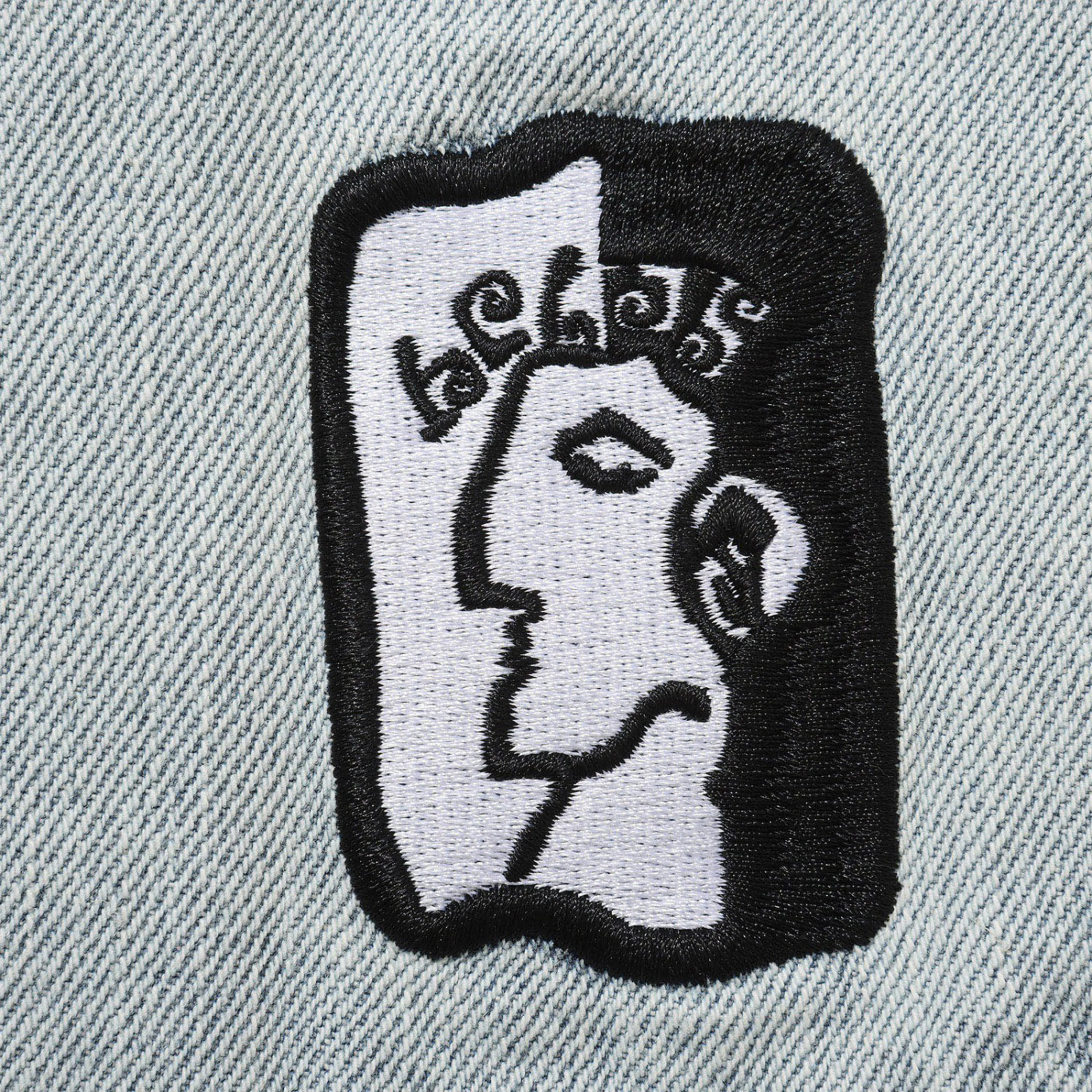 HELAS DIEU GREC JEAN SHORT LIGHT BLUE - Image 3