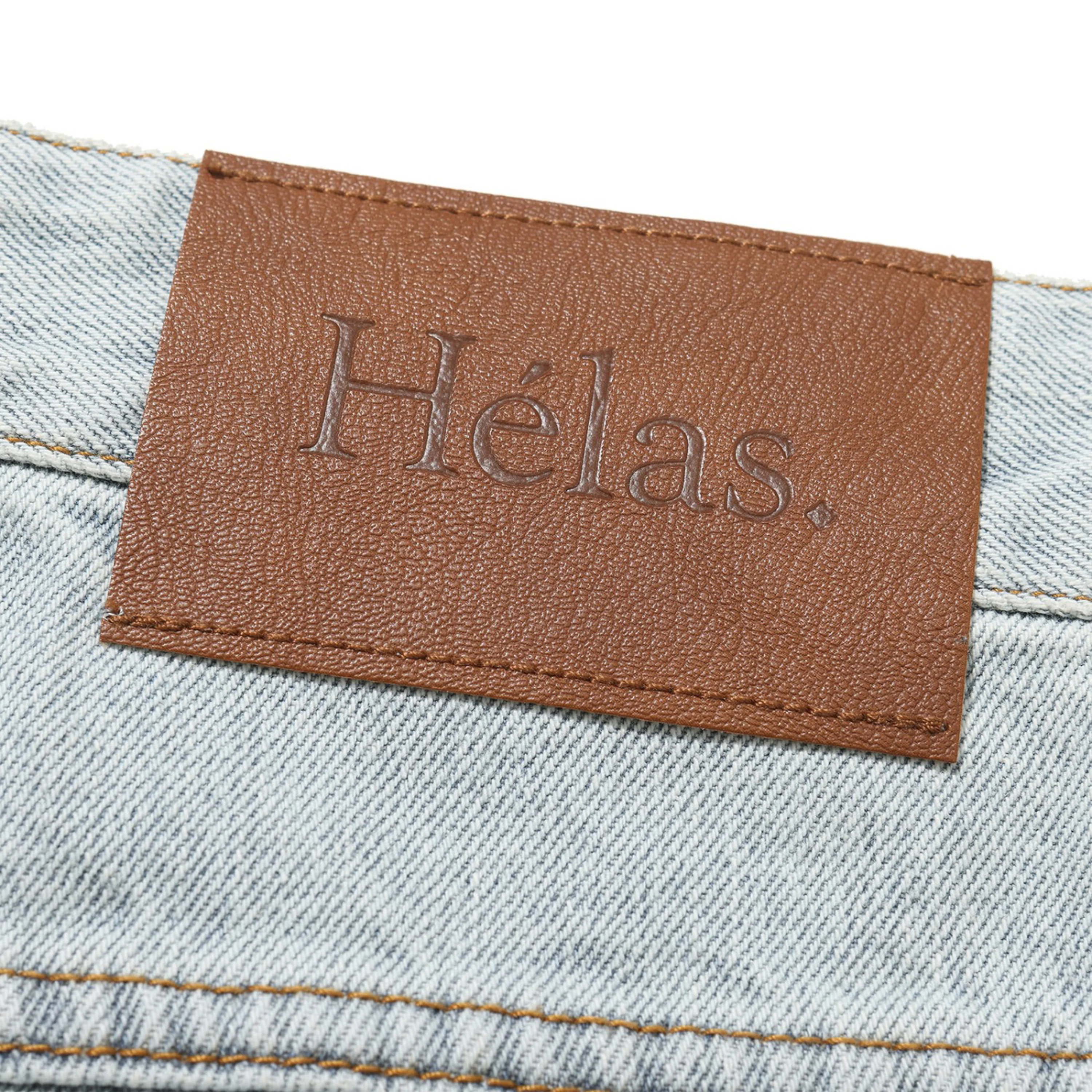 HELAS DIEU GREC JEAN SHORT LIGHT BLUE - Image 4
