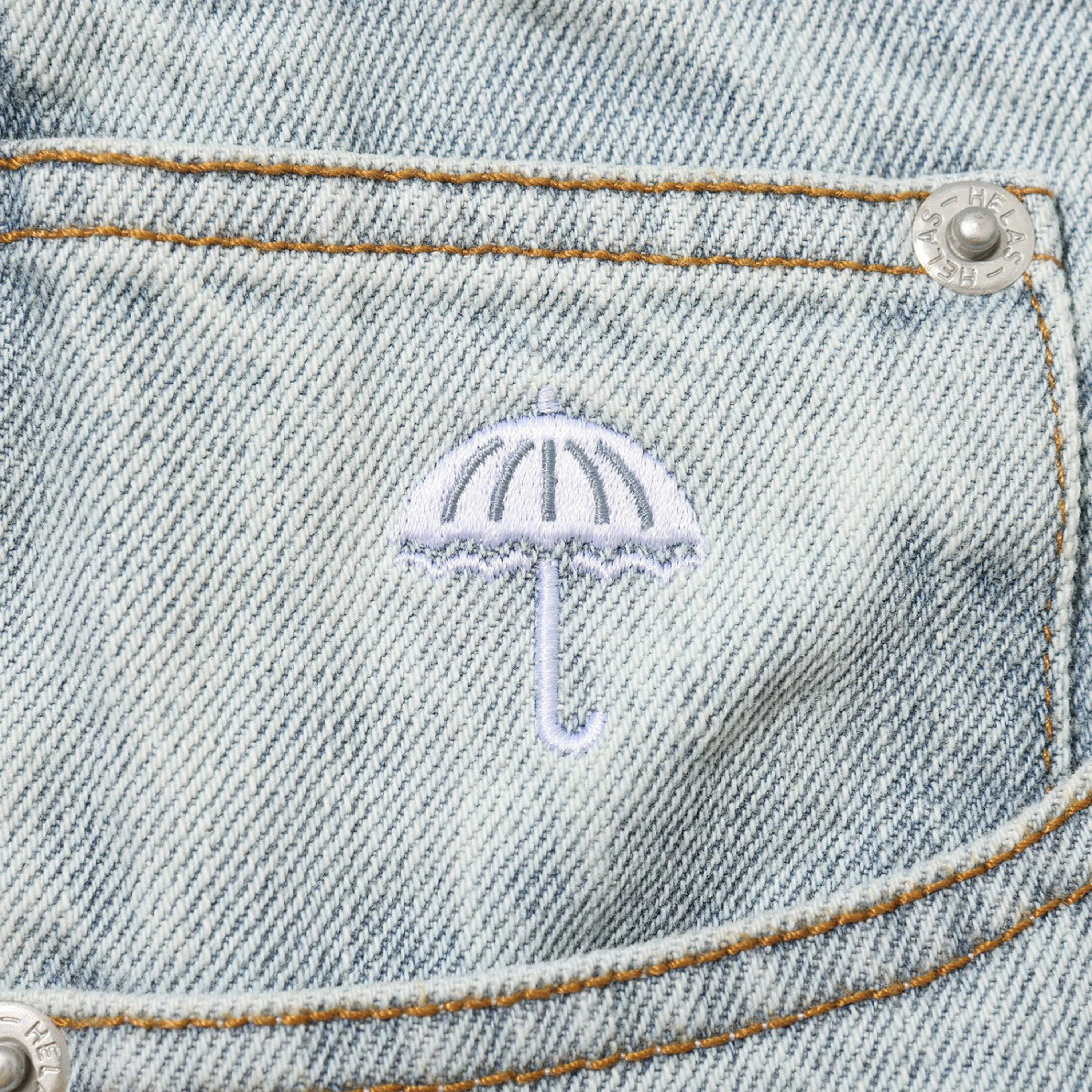 HELAS DIEU GREC JEAN SHORT LIGHT BLUE - Image 6