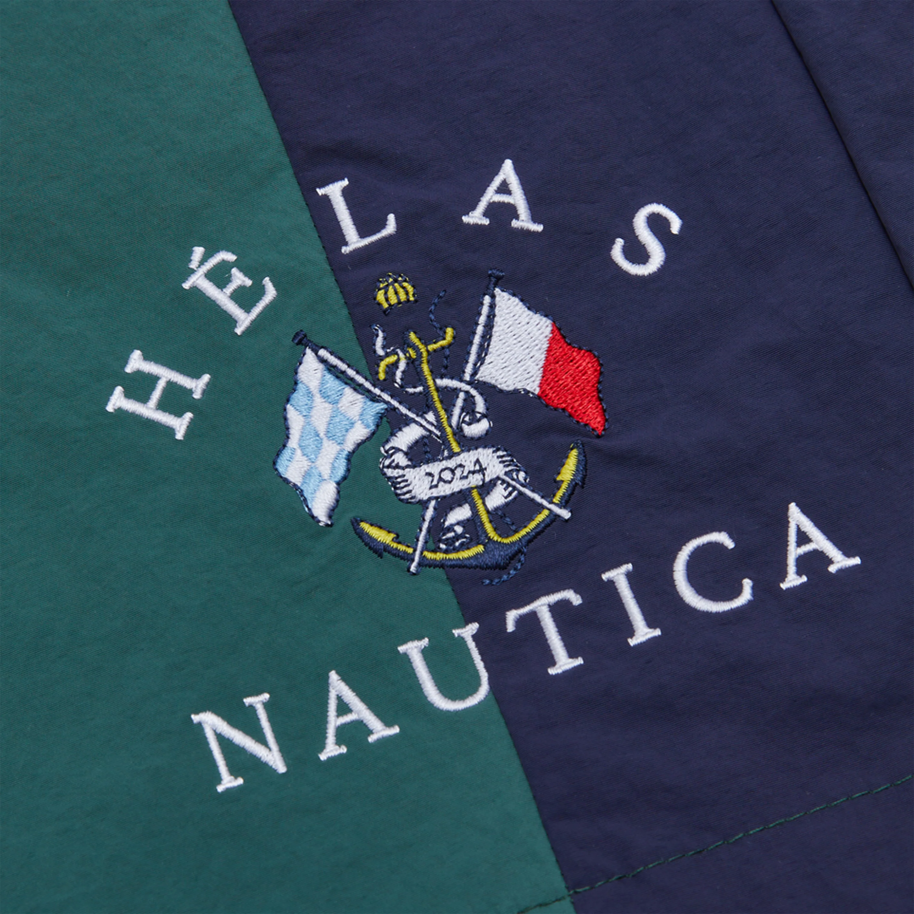 HELAS X NAUTICA YANNICK 8.5" SWIM SHORT MOSS GREEN - Image 2